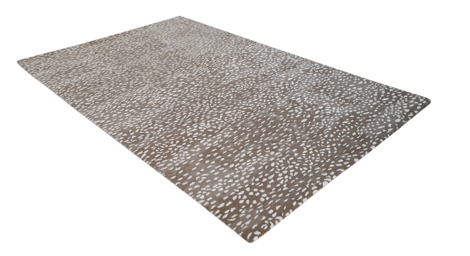 Handgetufteter Wolle teppich 150x240 Beige  Modern Wohnzimmer SH243