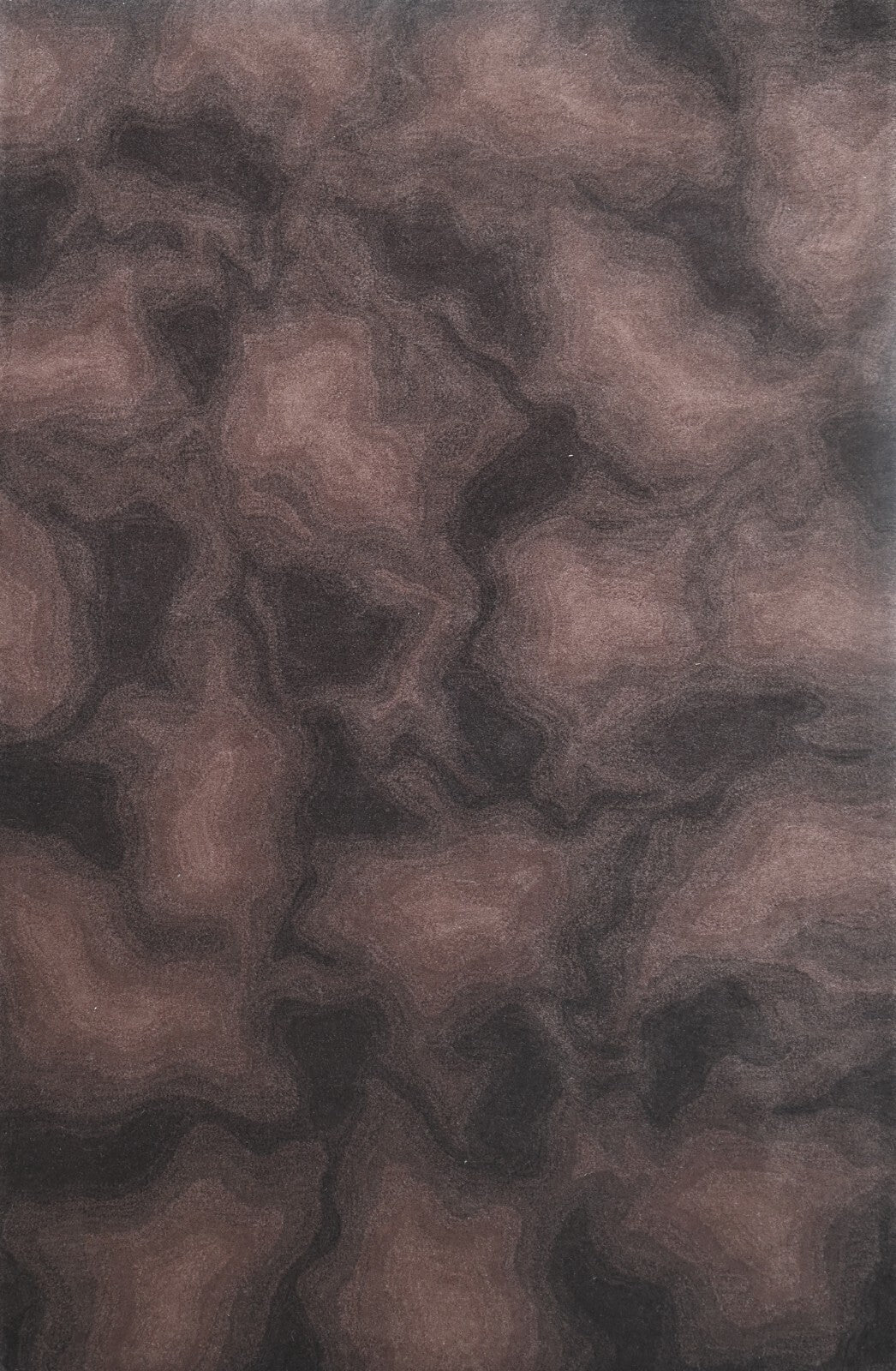 Handgetufteter Wolle teppich 120x180 braun Modern Wohnzimmer SH209