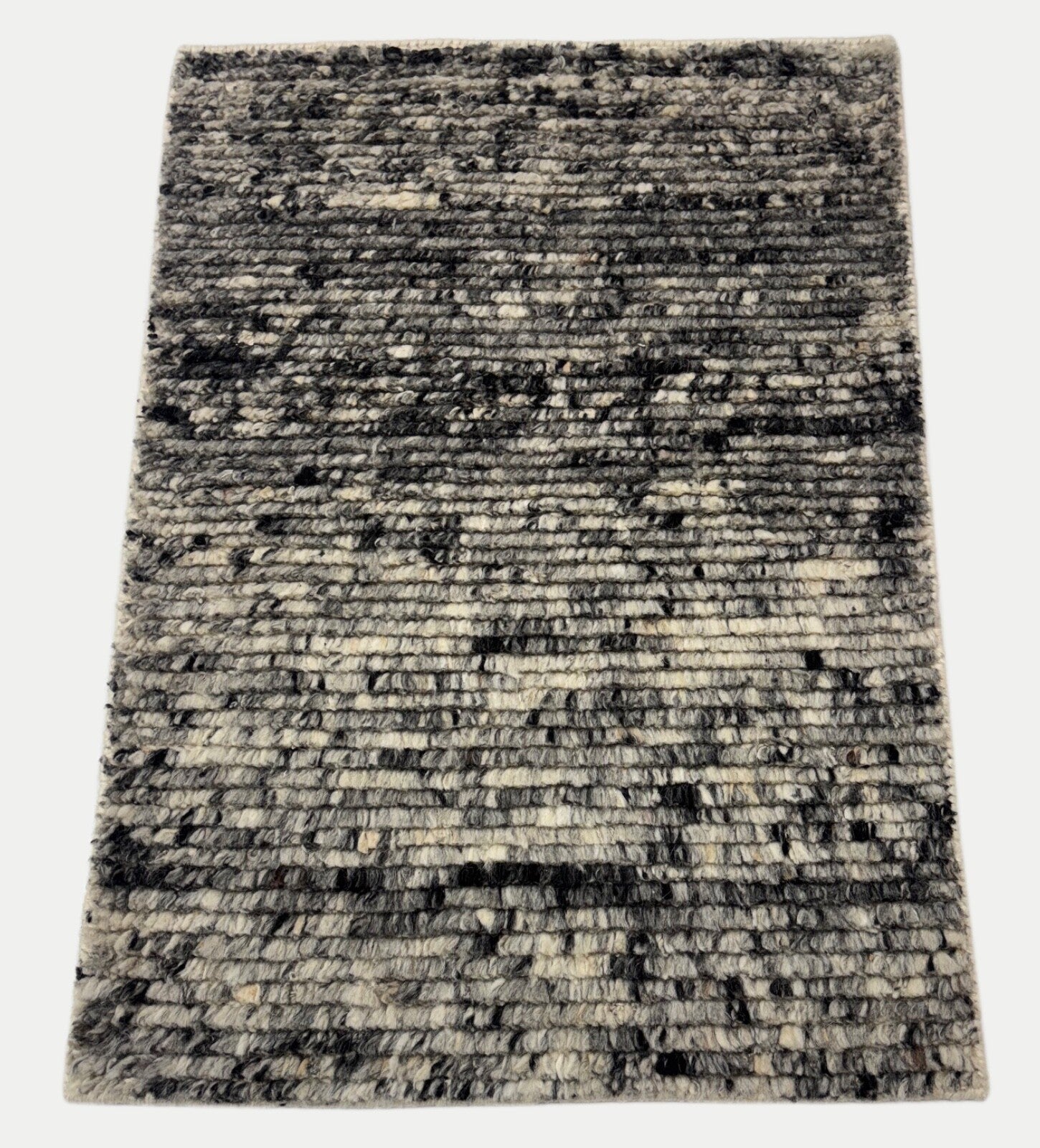 Ručně vázaný vlněný koberec 60x90cm 100% vlna Moderní design Vícebarevná BCI80