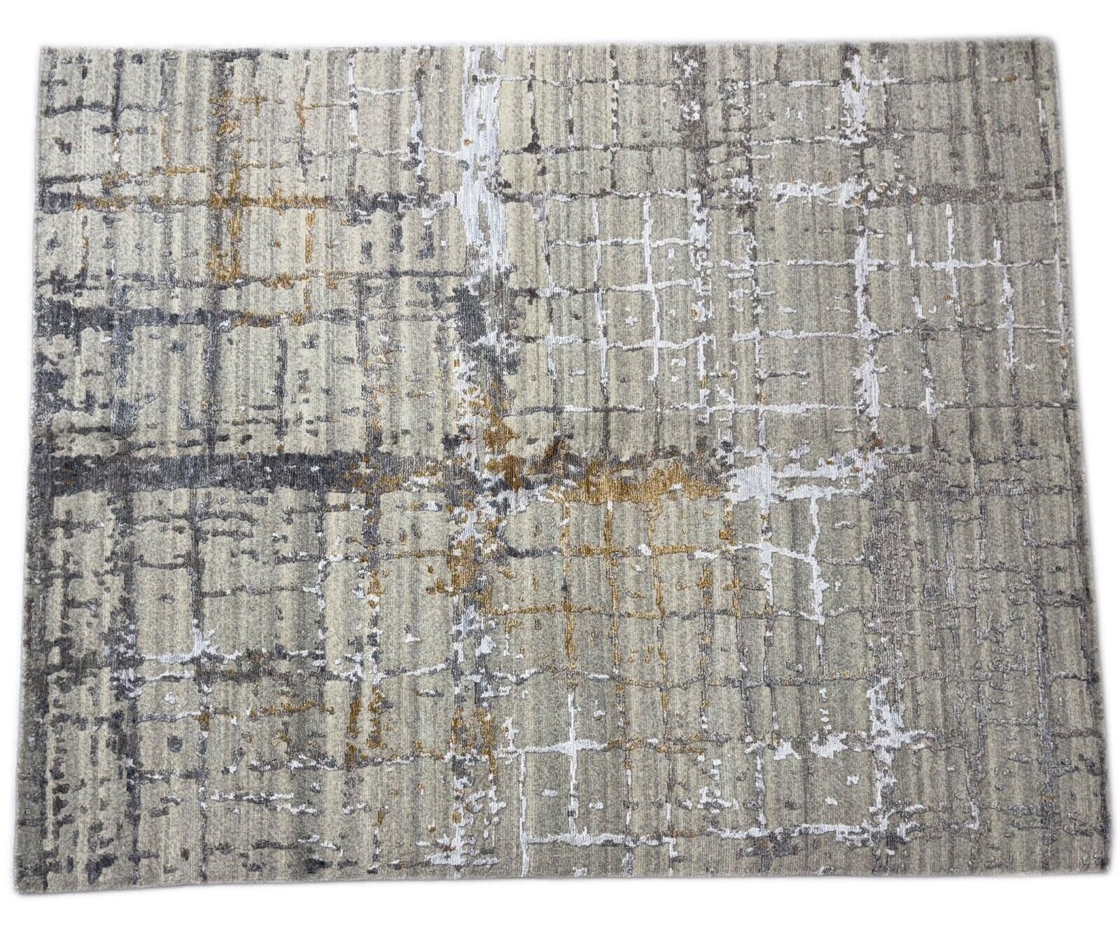 Handgeknüpft Nepal Teppich Einzigartiges Design Bambu seide Wolle 177X239 cm 901