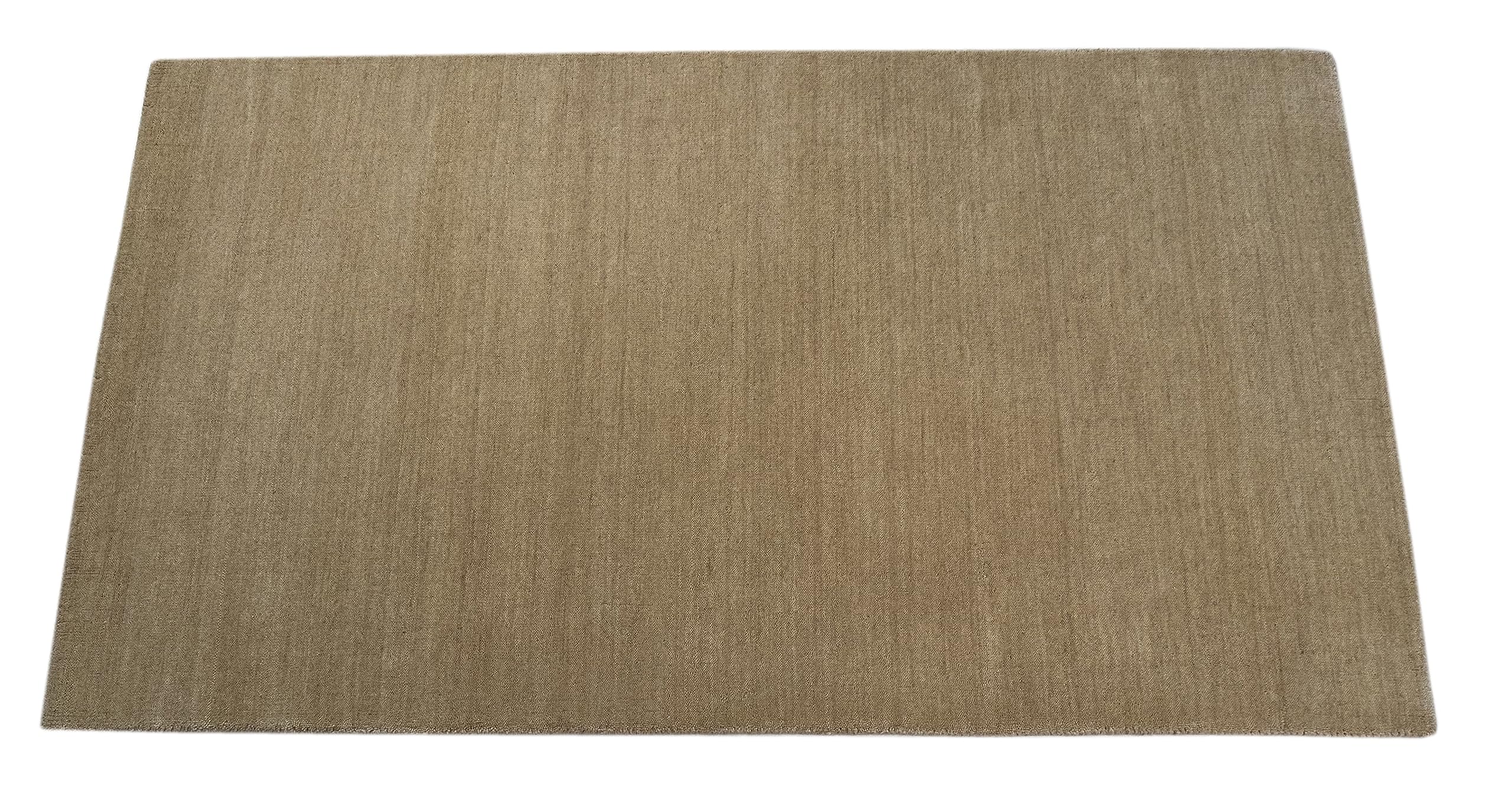 Gabbeh Beige Teppich 100% Wolle Handgewebt Orientteppich Loom Lori (70 x 140 cm, Beige)