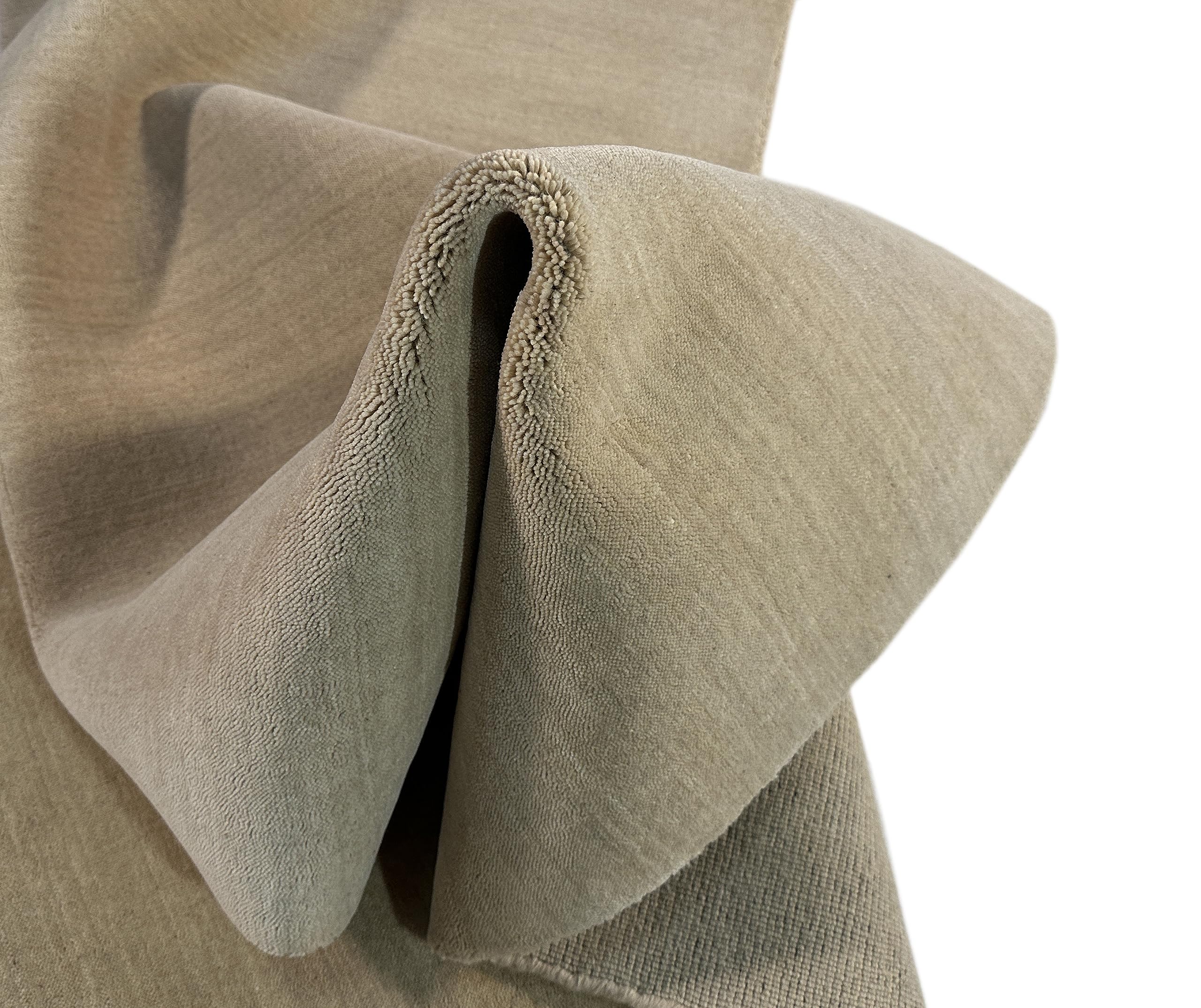 WAWA Teppich Handgefertigter orientalischer Gabbeh Teppich aus 100% Wolle Loom Handgewebte