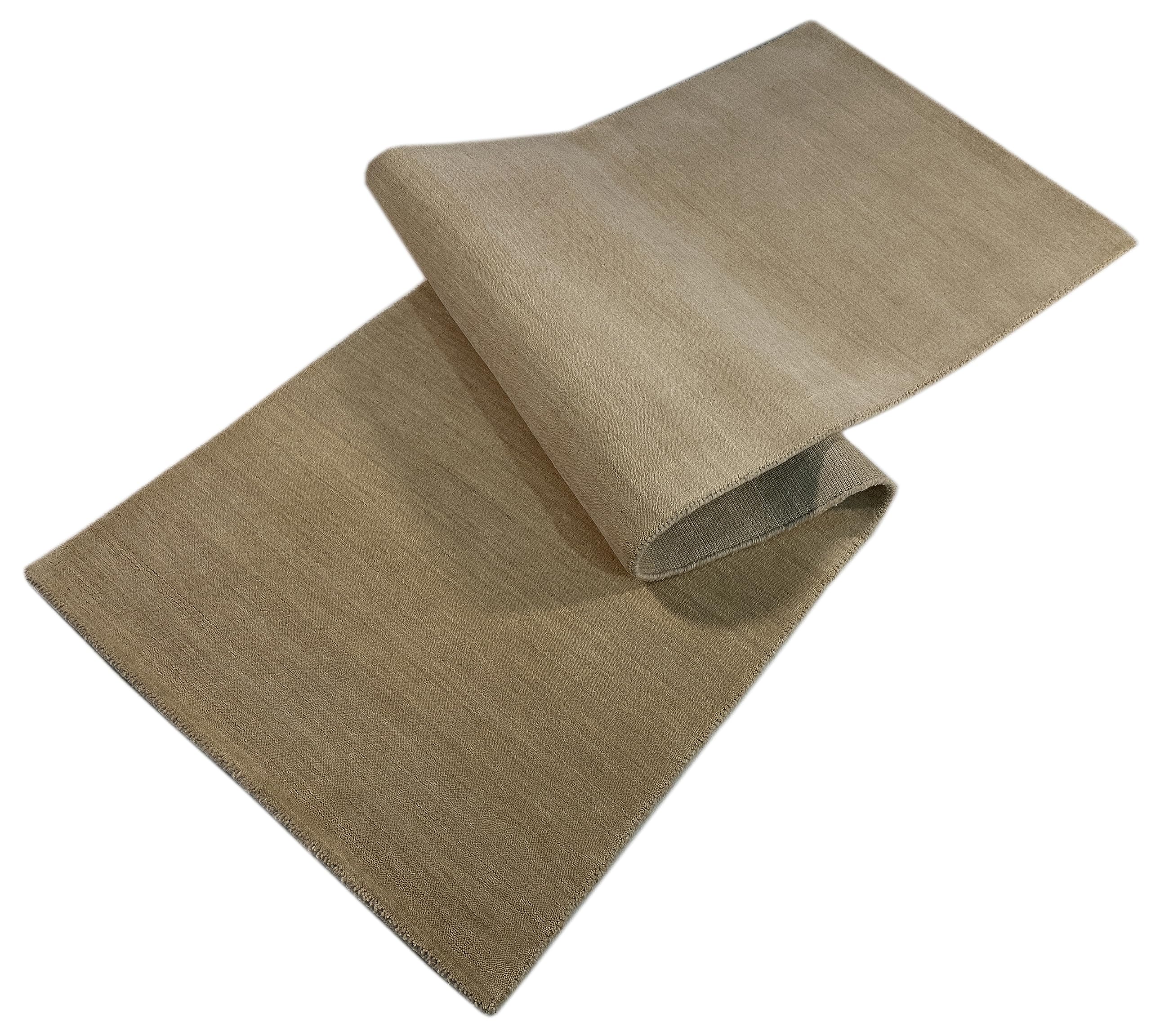 WAWA Teppich Handgefertigter orientalischer Gabbeh Teppich aus 100% Wolle Loom Handgewebte