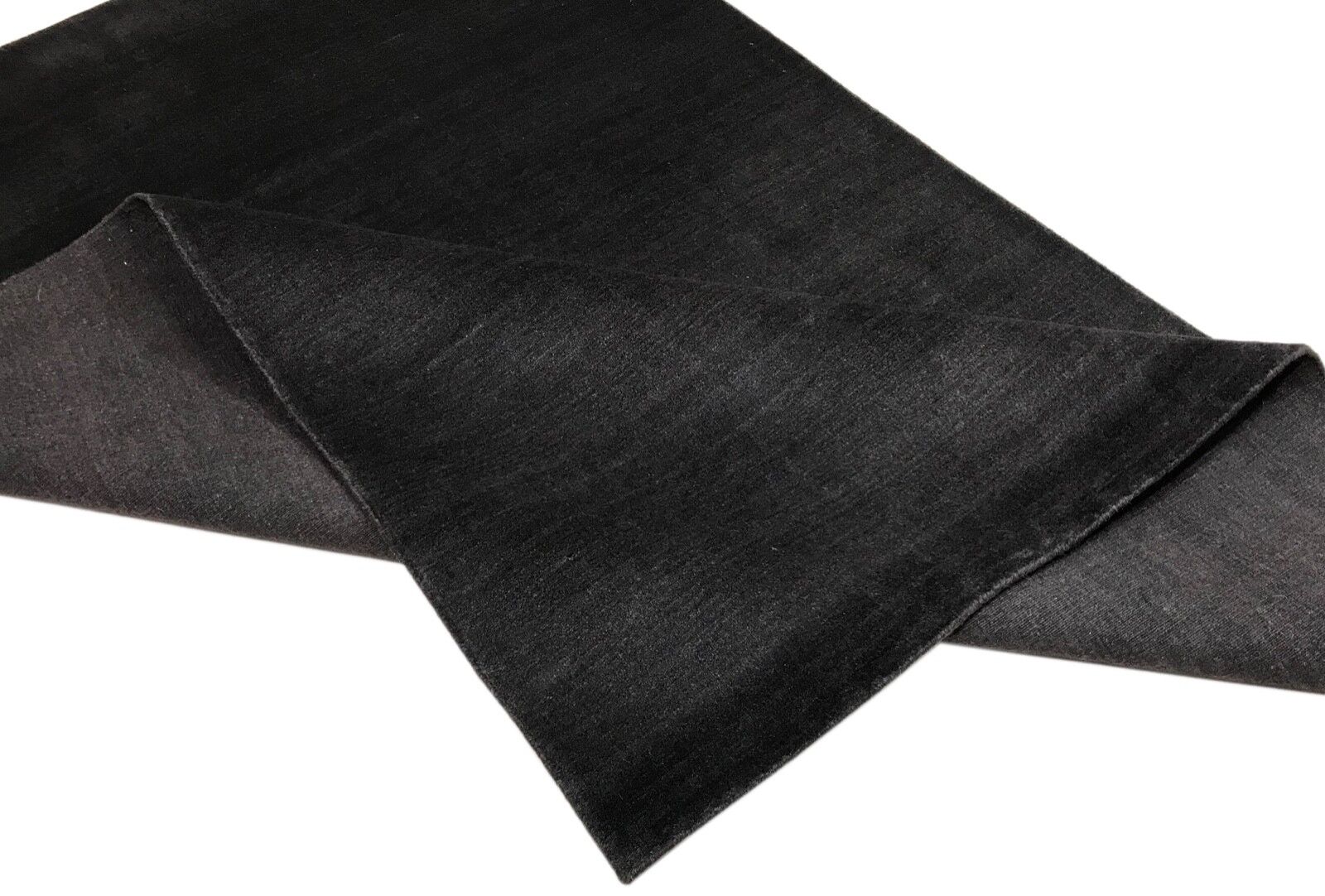 Handloom Gabbeh 167x232 cm Hell Blau Handgewebt Teppich 100% Wolle VKH1