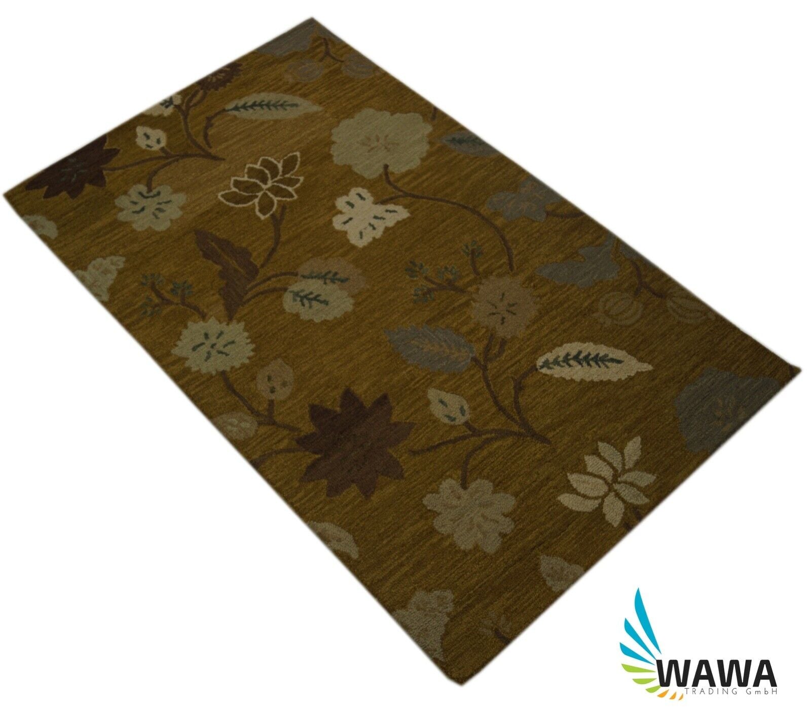 Designer Teppich 150X240 CM Handarbeit ~ 100% Wolle - Handgetuftet Loop