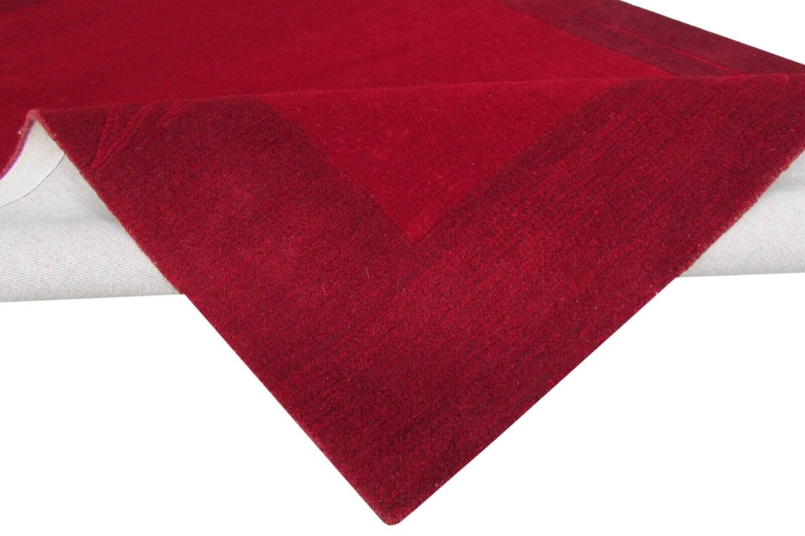 Rot Rosa Teppich 100% Wolle 160X230 cm Orientteppich Handgetuftet T900