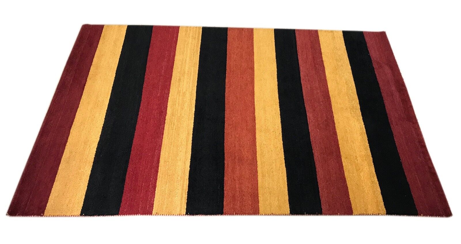 Tappeto Gabbeh, annodato a mano, 100% lana, tappeto orientale, 190 x 290 cm, G125