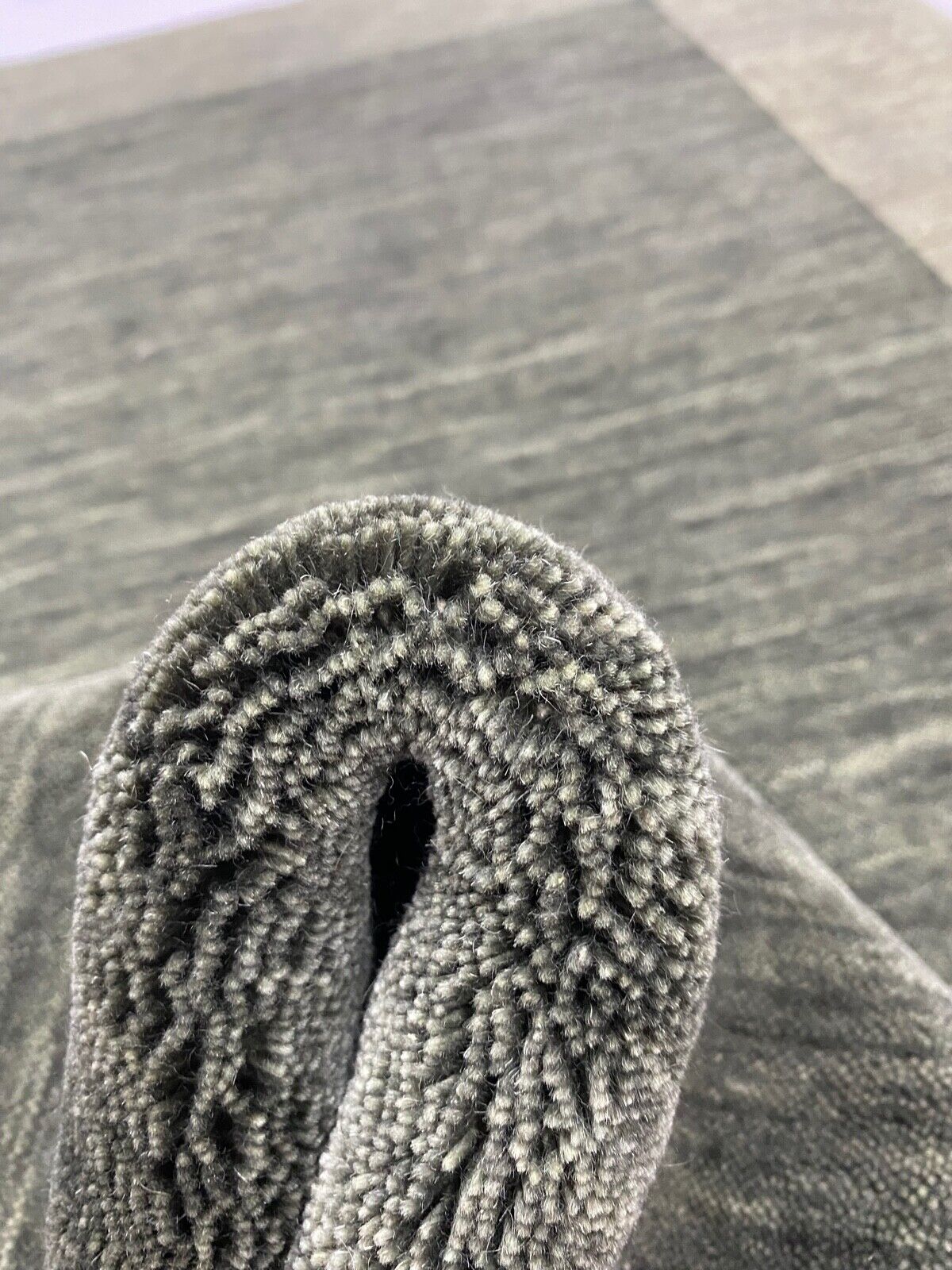 Tappeto Gabbeh, 100% lana, grigio, telaio lori, tessuto a mano, 120x180 cm, S6