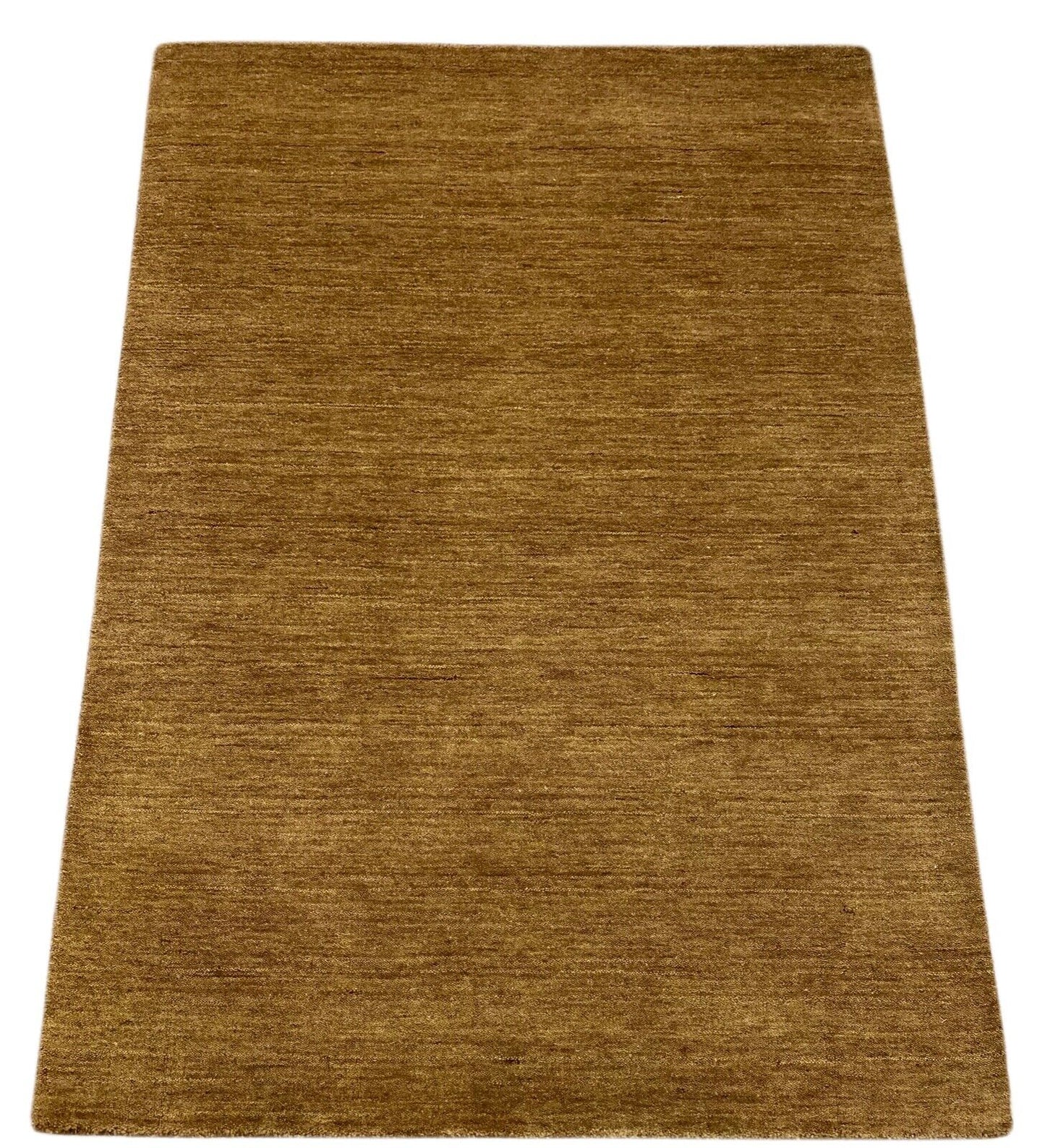 Braun Teppich 100% Wolle Gabbeh lori Handgewebt 120x178 cm S165