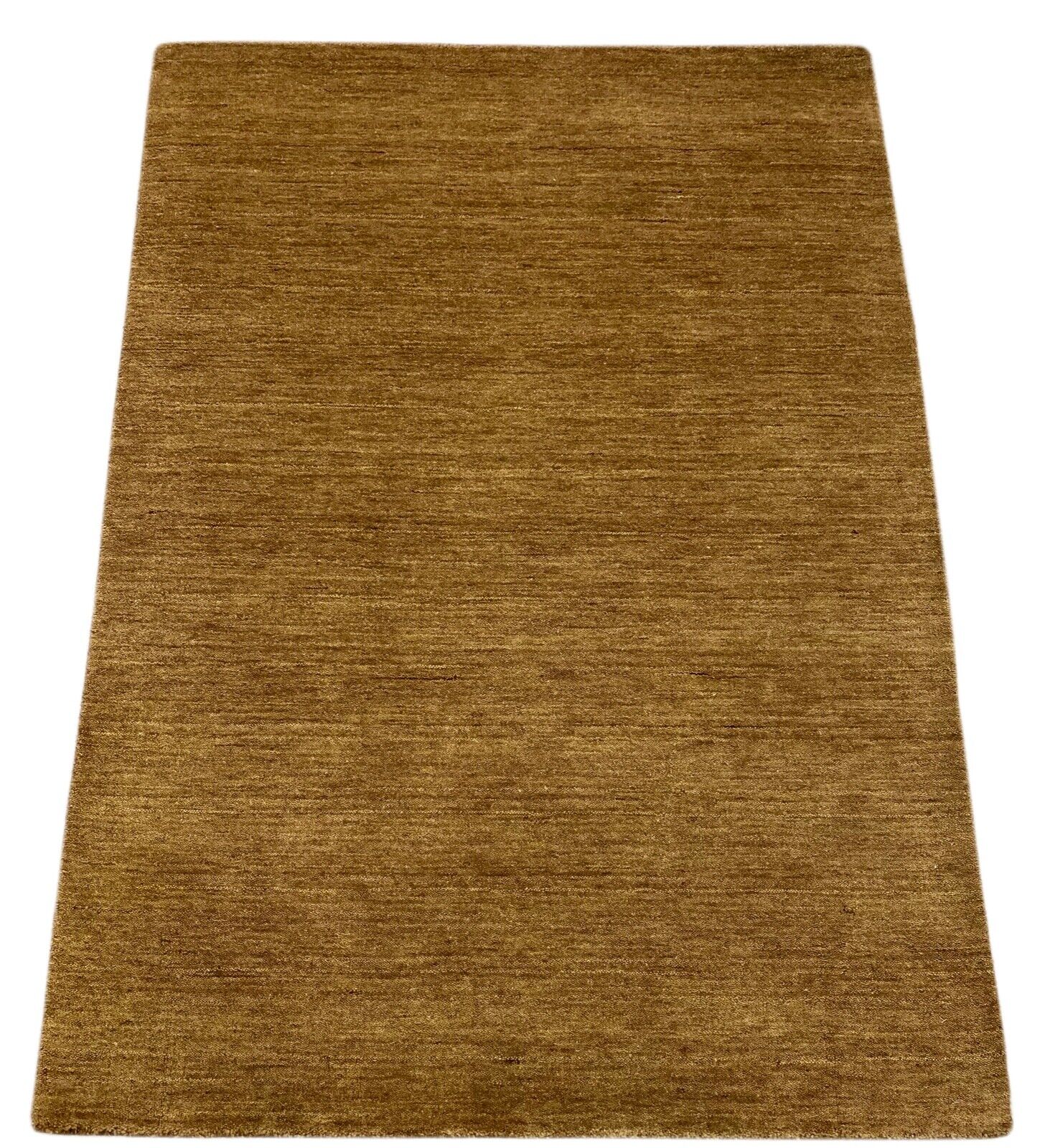 Braun Teppich 100% Wolle Gabbeh lori Handgewebt 120x178 cm S165