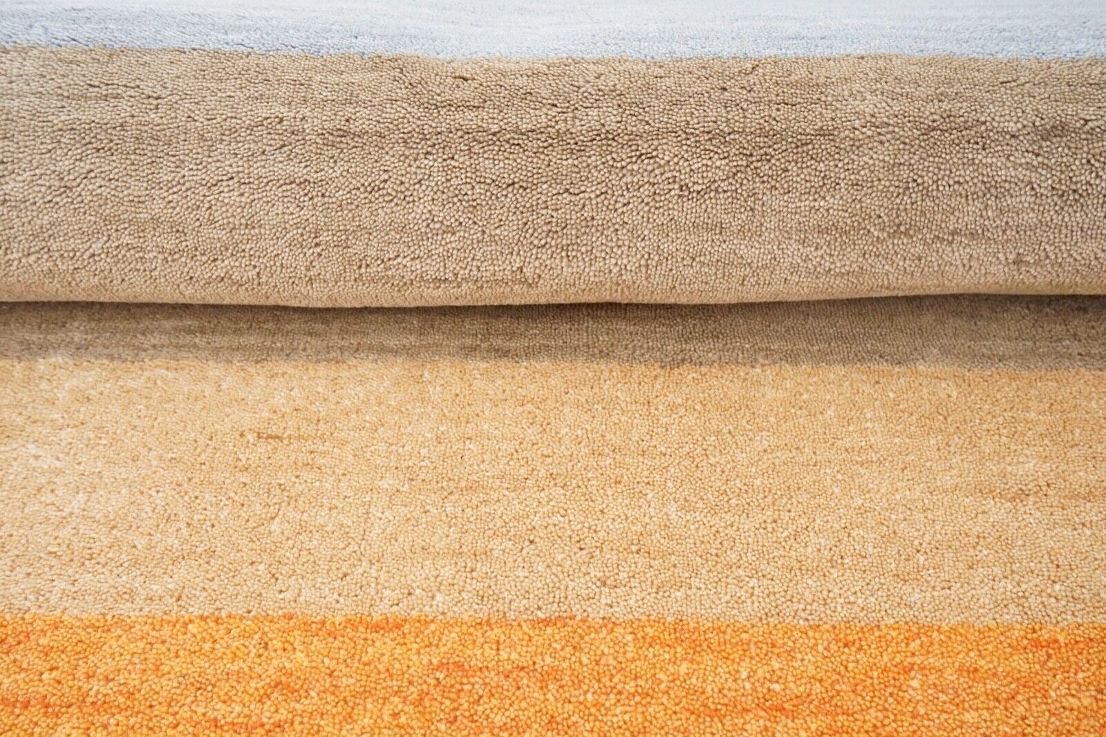 Szőnyeg 100% gyapjú 160x230 cm Vörös-aranykék Orientális Szőnyeg Kézzel Tuftolt HT384