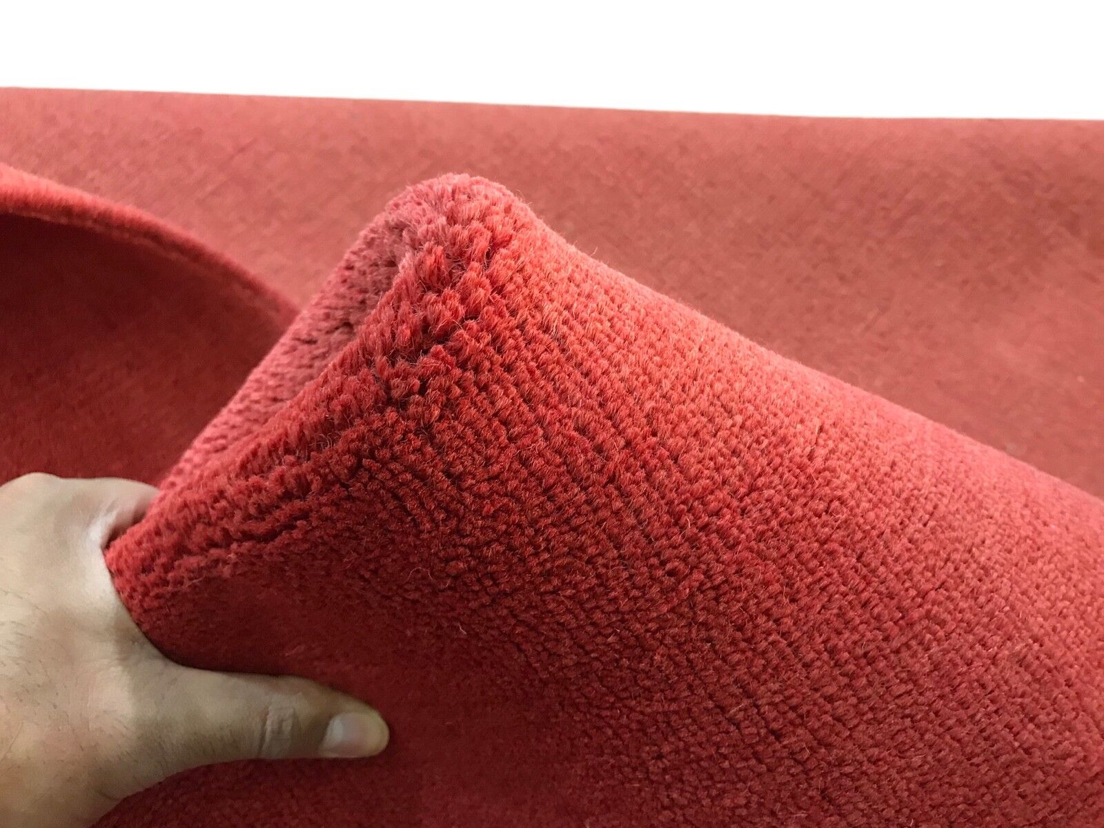 Gabbeh oranž vaip, 100% vill, käsitsi kootud, peen, 168x236 cm VKH3