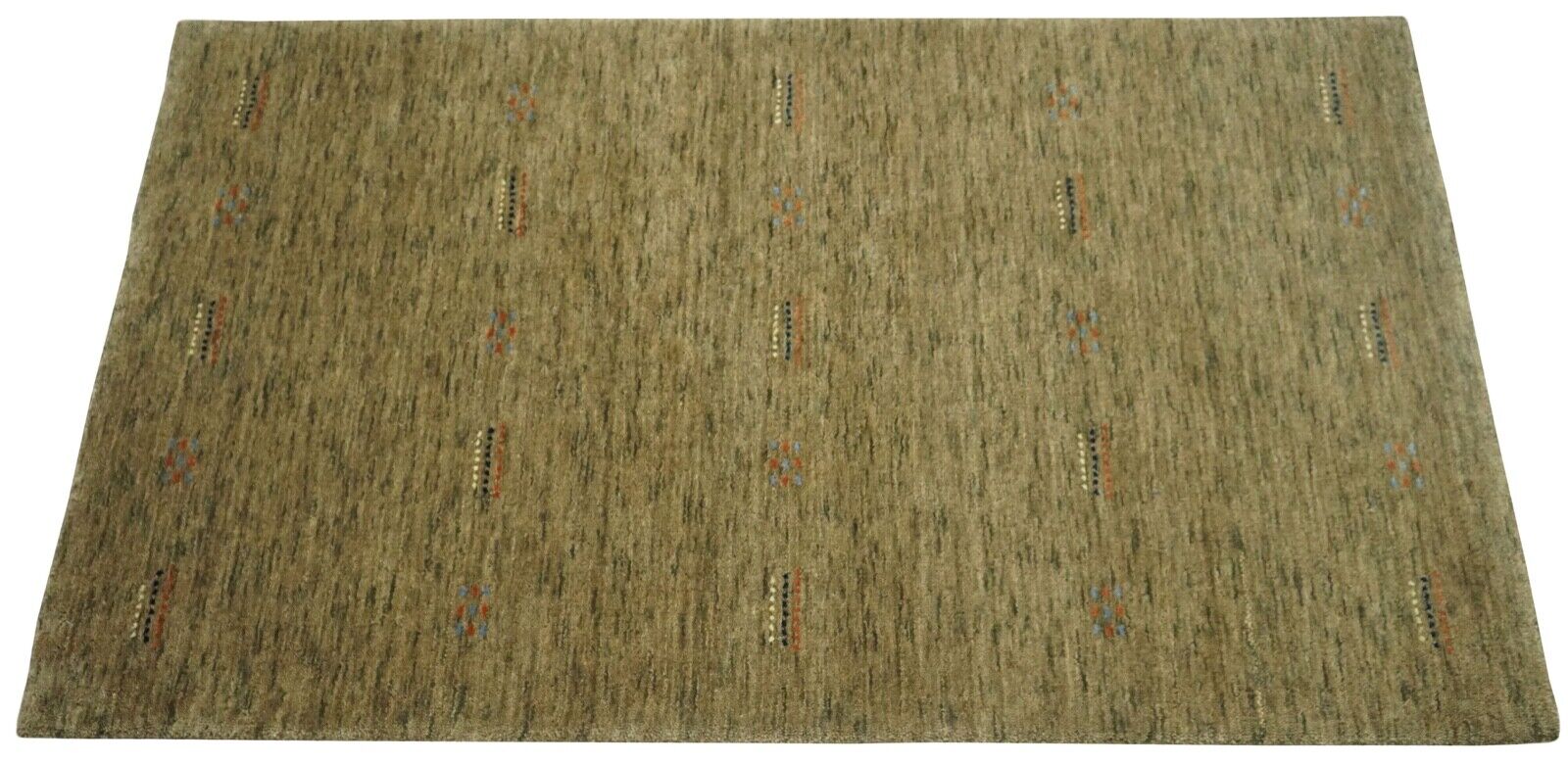 Gabbeh Beige Teppich 100% Wolle Handgewebt 95x160 cm Lori Debbich Lr700