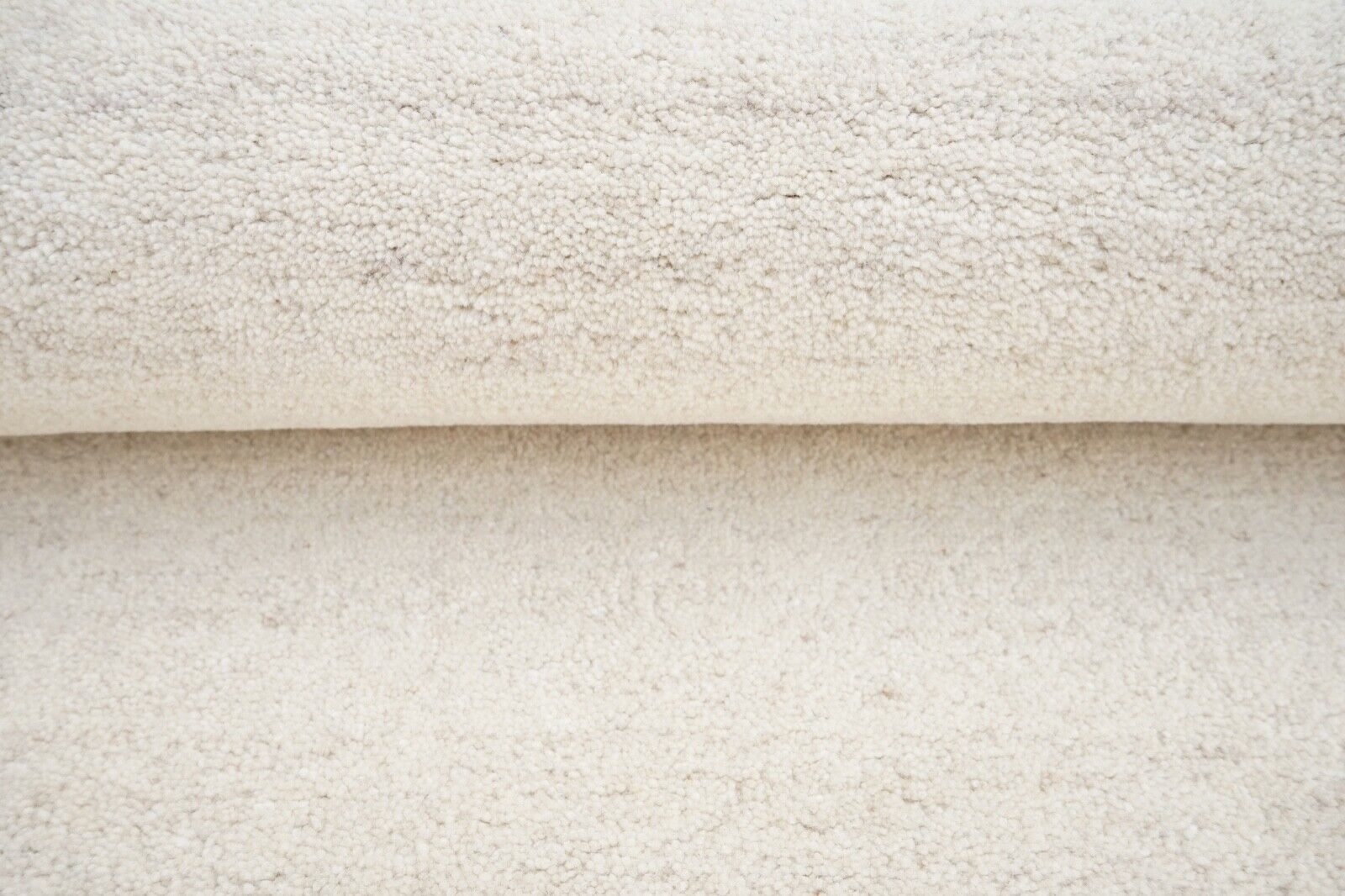 Teppich 100% Wolle Biege Grau Braun 160X230 cm Orientteppich Handgetuftet HT363