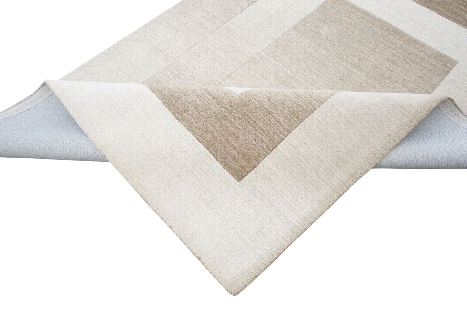 Beige 160x230 cm matto, 100 % villaa, itämainen matto, käsin tuftattu, HT270