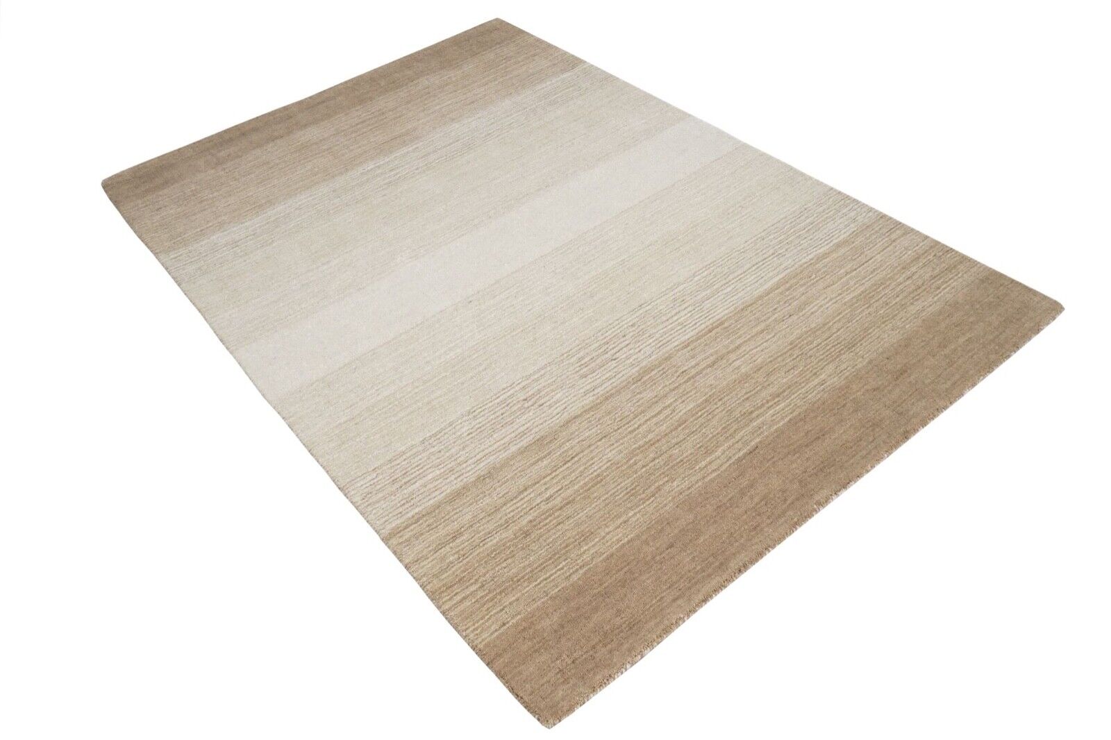 Beige 160x230 cm rug, 100% wool, oriental rug, hand-tufted HT309