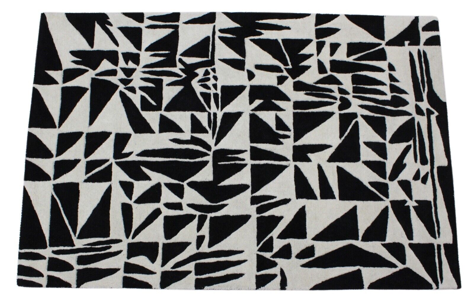 Mustanbeige 100% villamatto 120x180 cm käsintehty, käsin tuftattu ME4