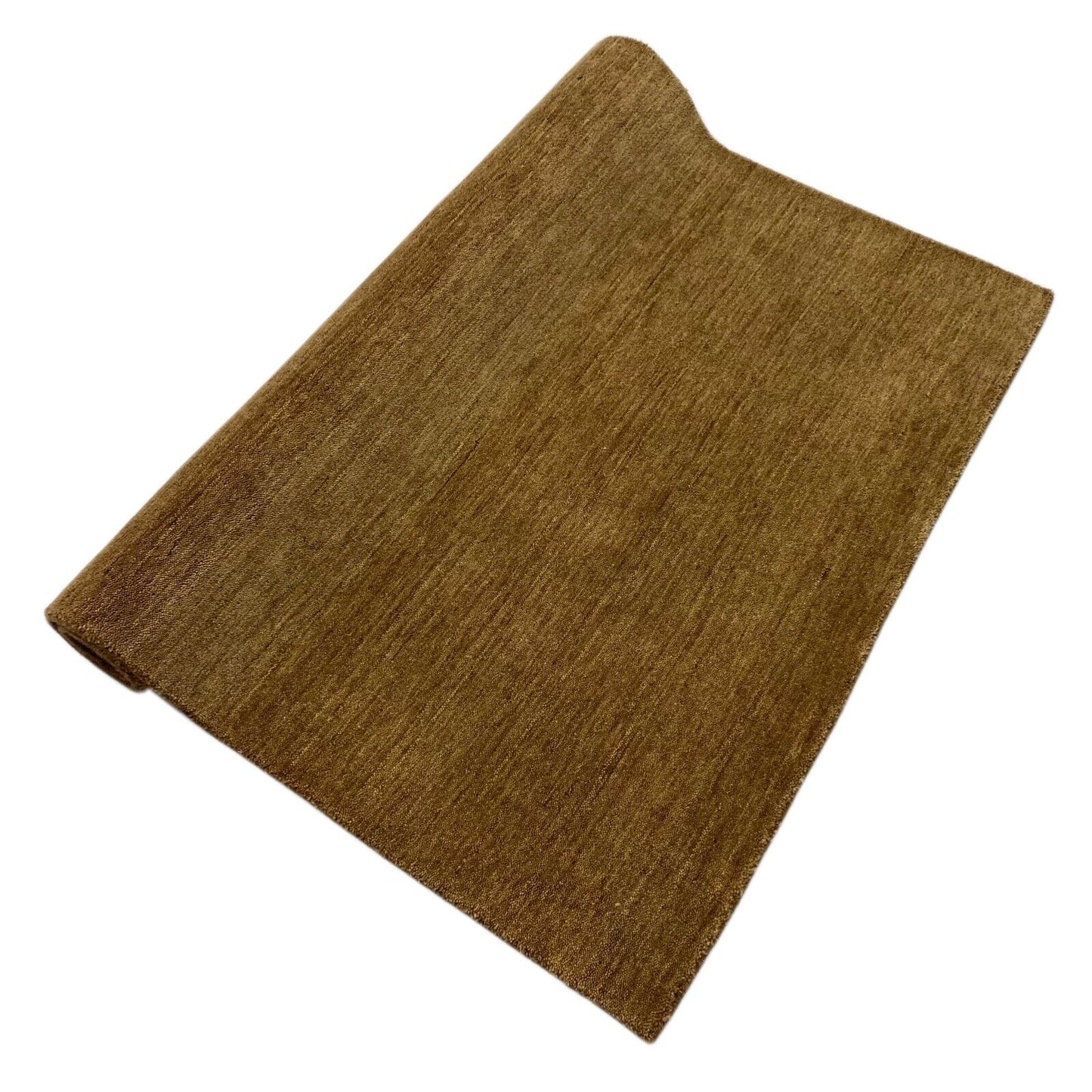 Braun Teppich 100% Wolle Gabbeh lori Handgewebt 120x178 cm S165
