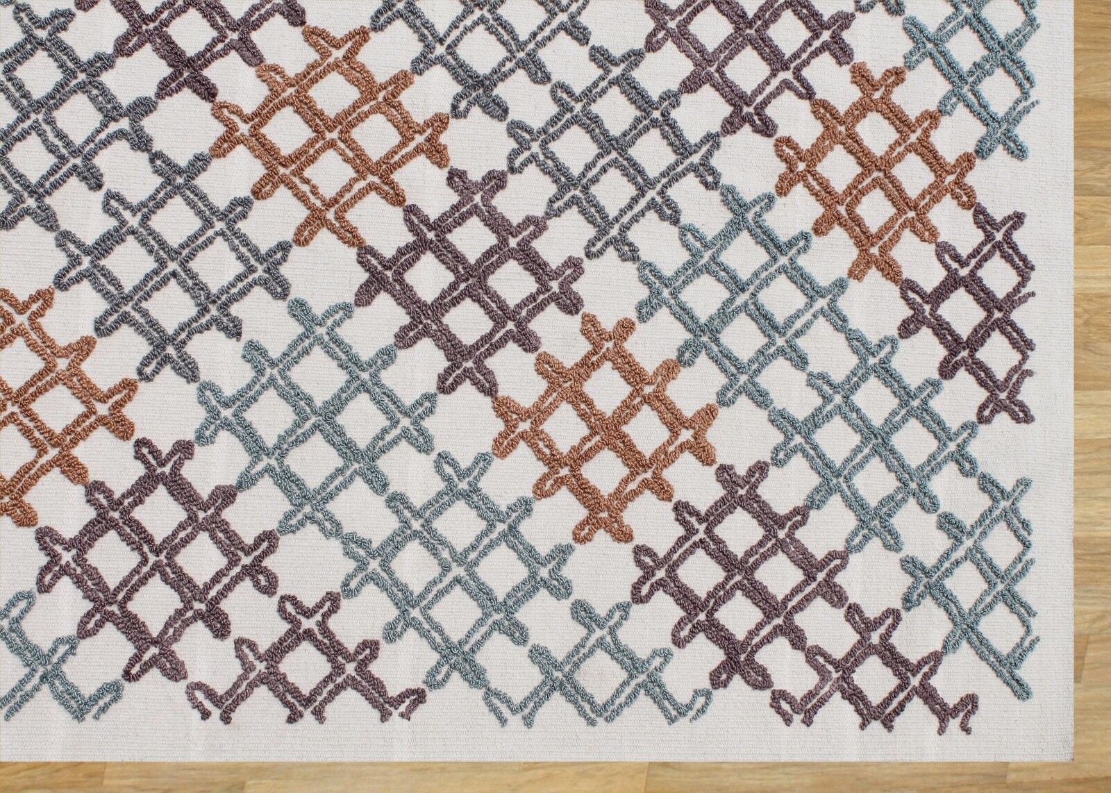 Designer Teppich Kilim Handgewebt  Kelim 170X240 cm , Flechtteppich Dhurrie