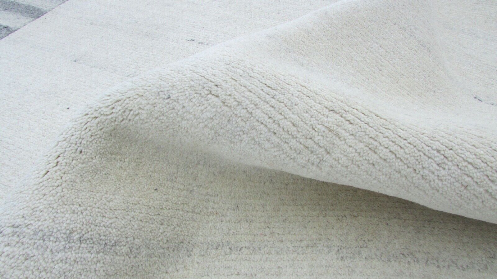 Nepal Teppich Handgeknüpft Beige Braun 100% Wolle Orientteppich 161x226 cm N-28