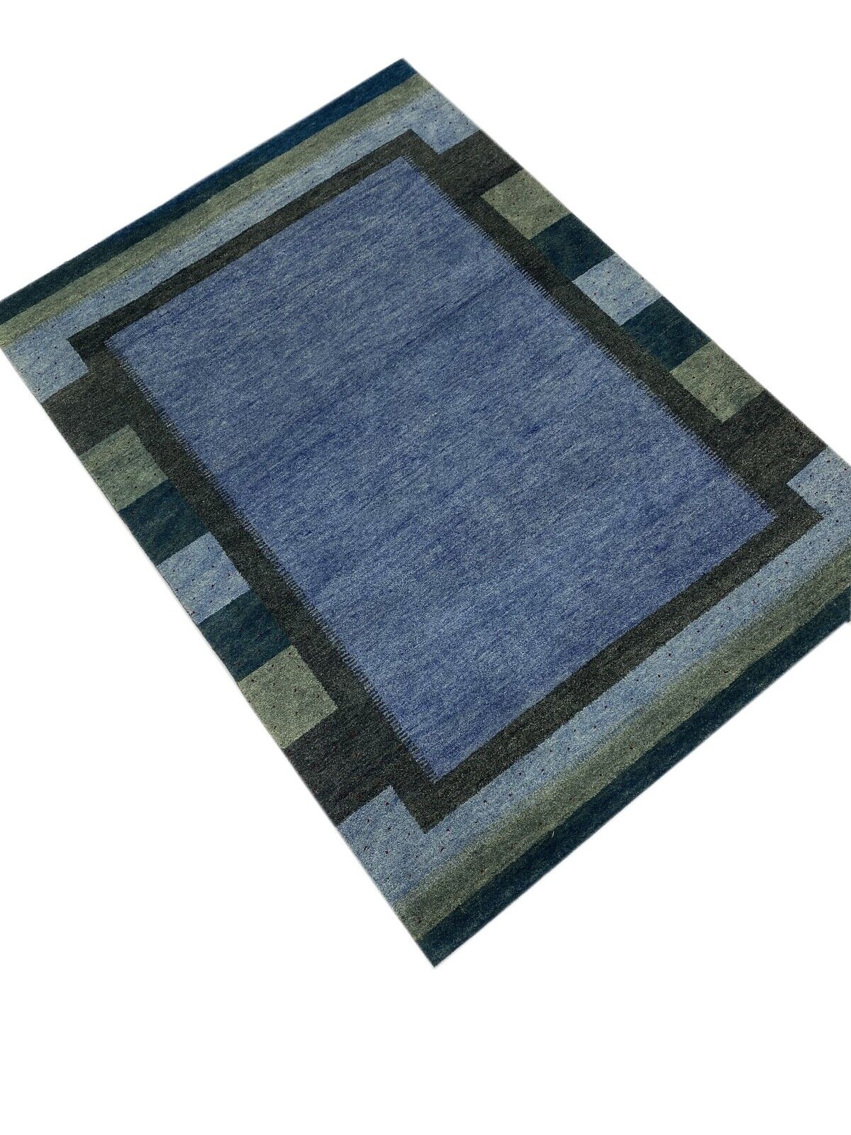 Lila Gabbeh Teppich 100% Wolle Braun Handgeknüpft 171X248 cm WR35