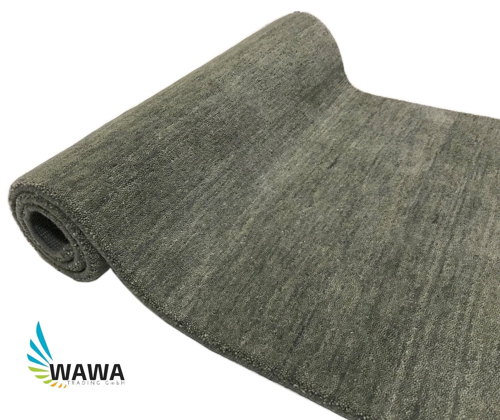 Orientteppich Läufer Gabbeh Loom Handgewebt Teppich 100% Wolle 70X250 cm G-339