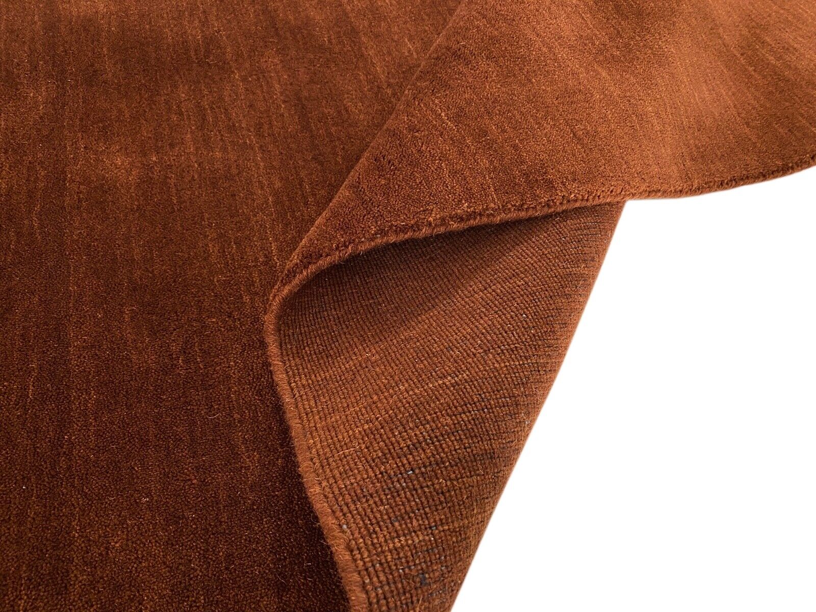 Gabbeh Braun Teppich Handgefertig 100% Wolle Orientteppich 148X200 cm