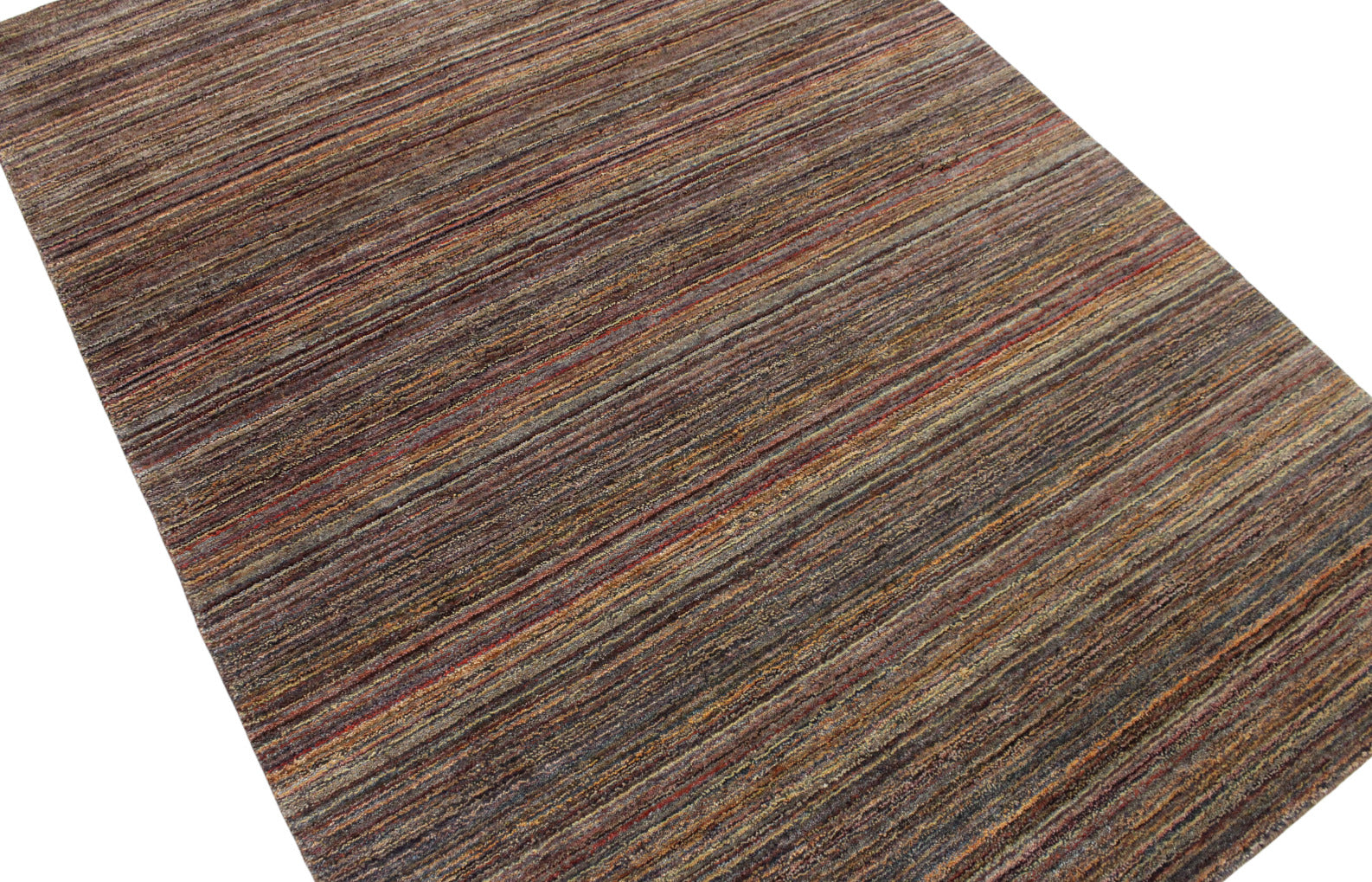 Koberec Gabbeh, hnědý, 100% vlněný, orientální, ručně vyrobený, 165x235 cm, HL174