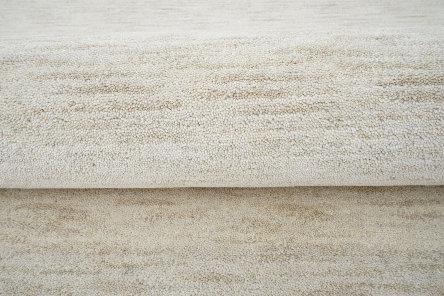Gabbeh Teppich Beige elfenbeinfarbe 160X230 cm 100% Wolle Handgetuftet HT282