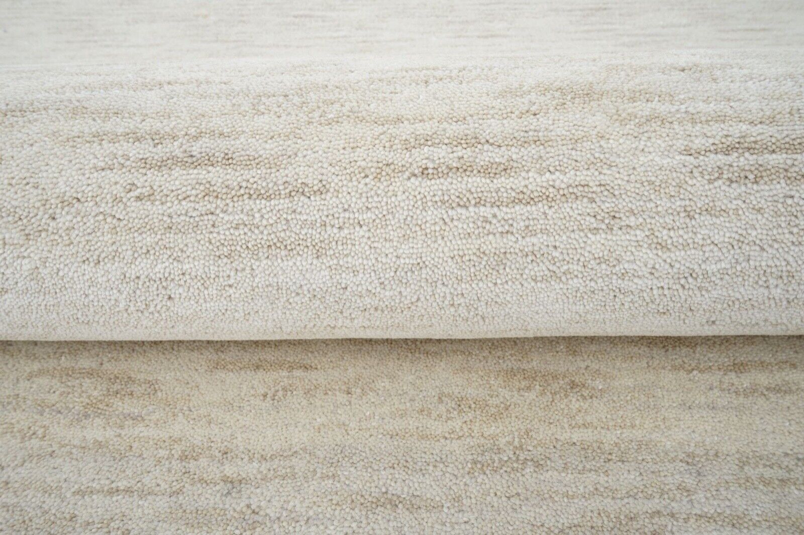 Gabbeh-tapijt, beige/ivoor, 160x230 cm, 100% wol, handgetuft, HT282
