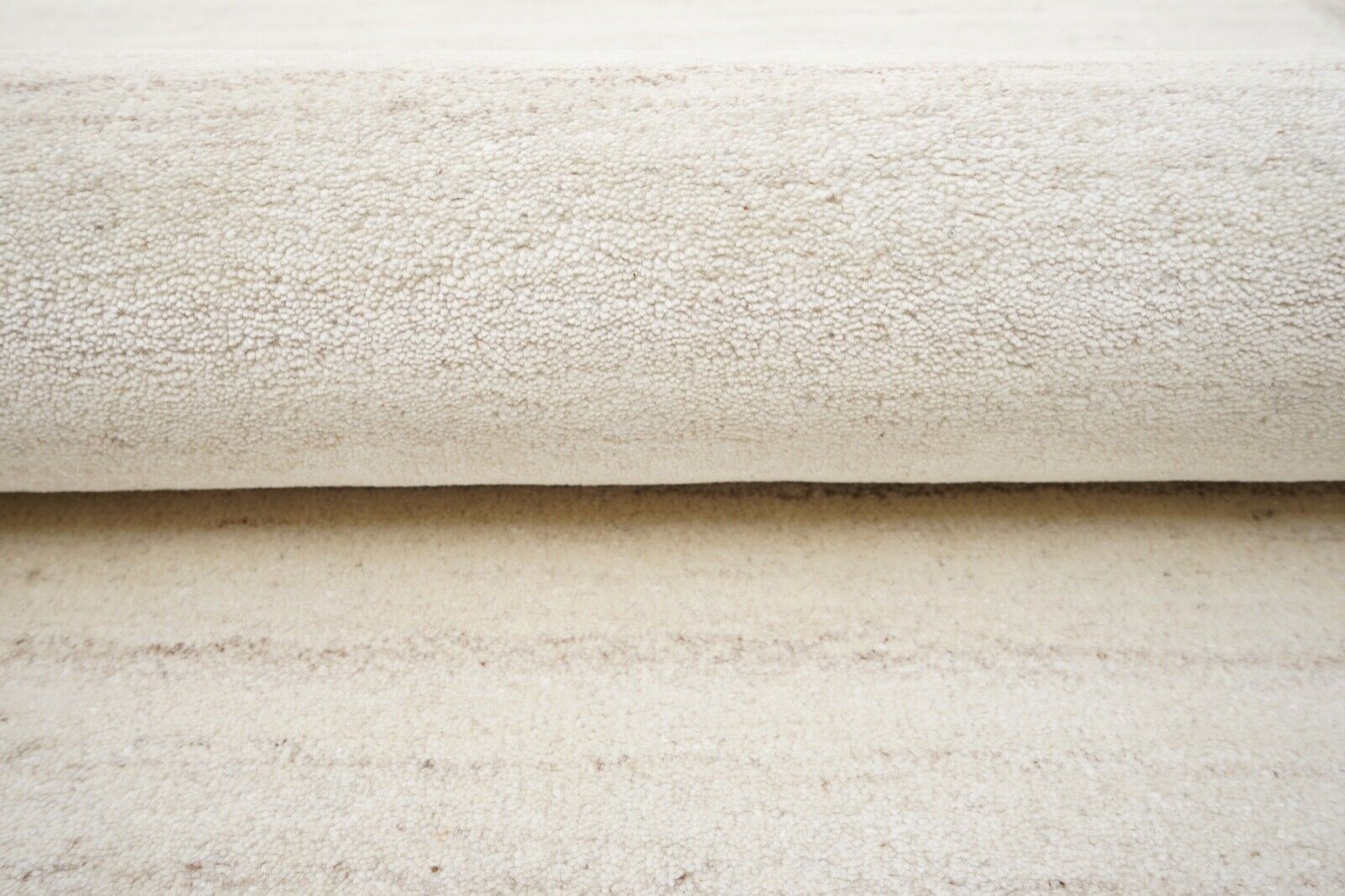 Biege Grau Braun160X230 cm Teppich 100% Wolle Orientteppich Handgetuftet HT207