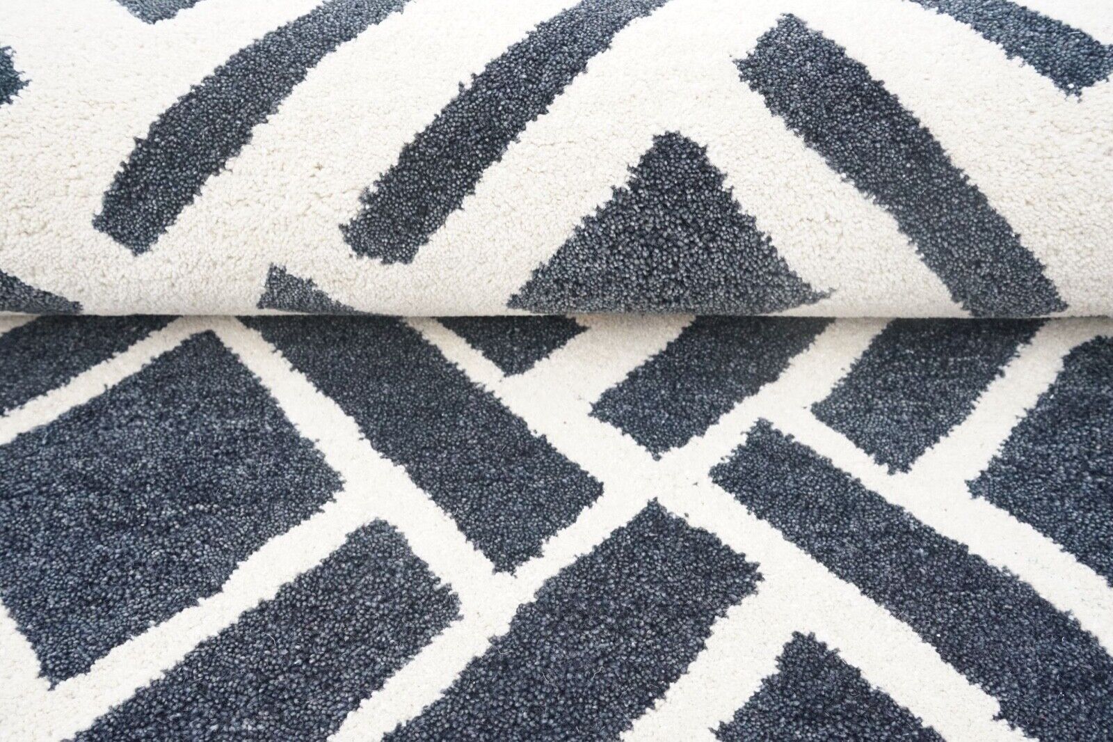 Beige 160x230 cm rug, 100% wool, oriental rug, hand-tufted, HT378