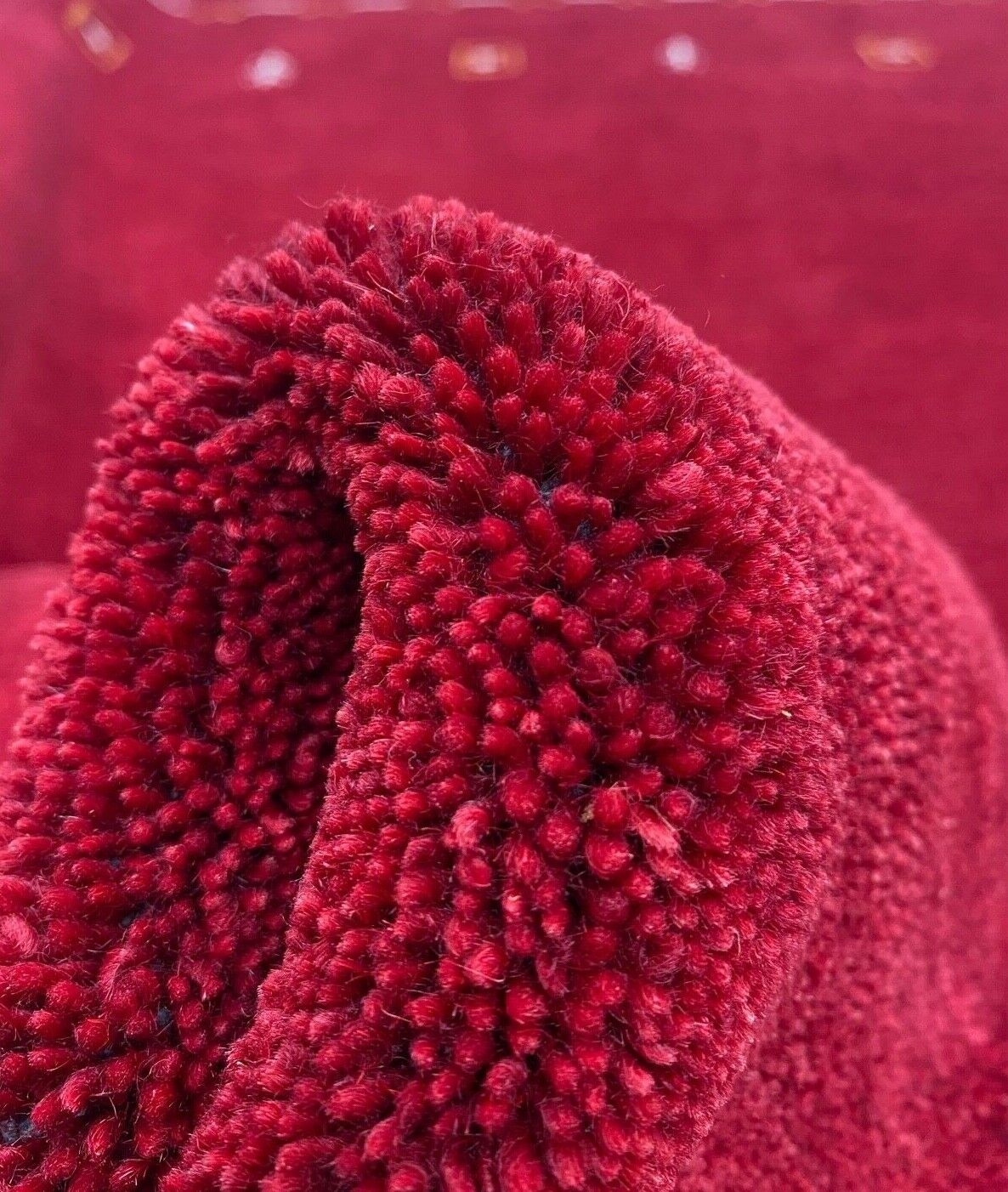 Rot Gabbeh Wohnzimmer Teppich 100% Wolle 170x240 cm Orient Handgewebt W6