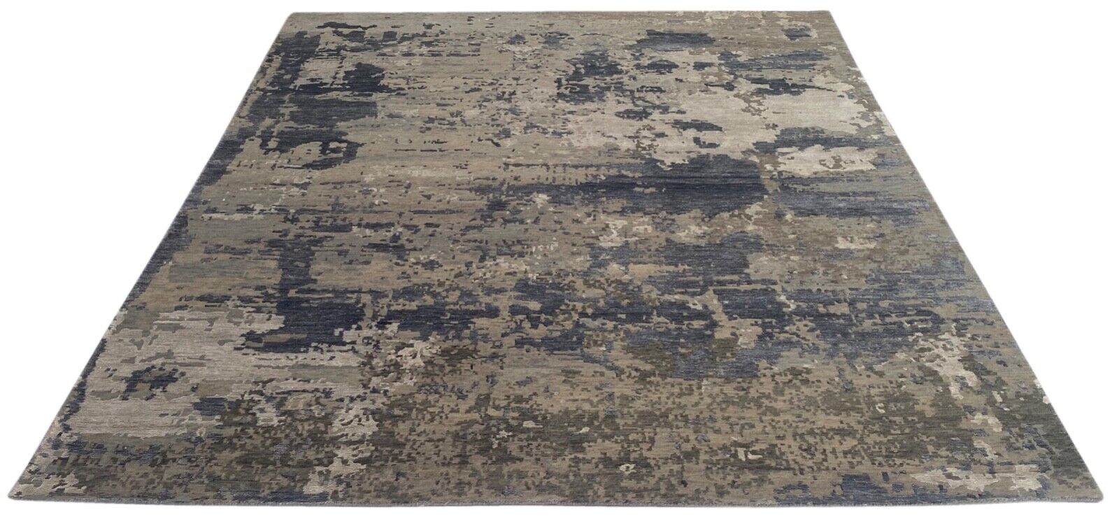 Handgeknüpft Nepal Teppich Einzigartiges Design Bambus seide Wolle 250X300 cm