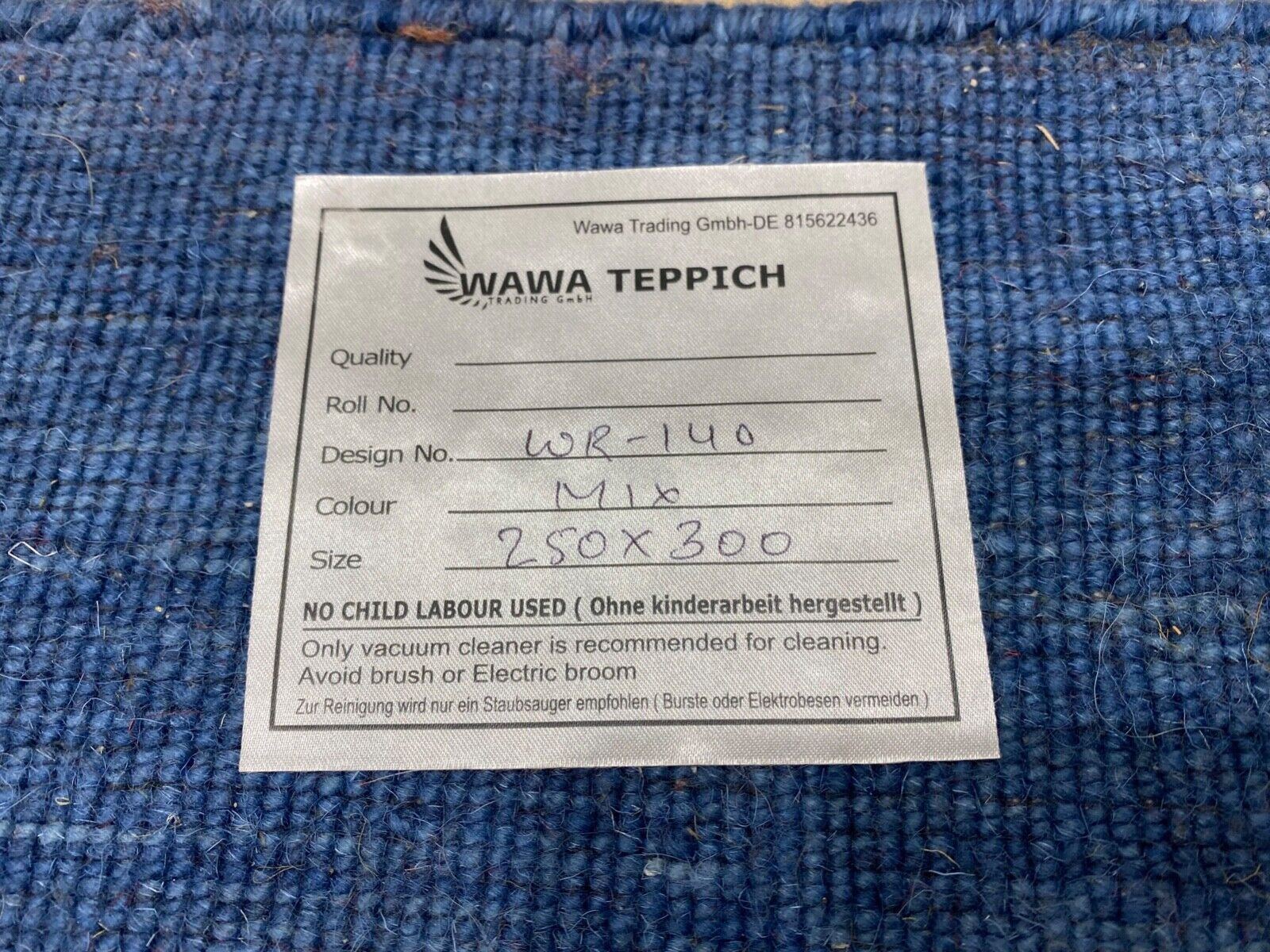 Gabbeh Teppich 100% Wolle 200x250 cm Beige Handgewebt Orientteppich Bunt WR140