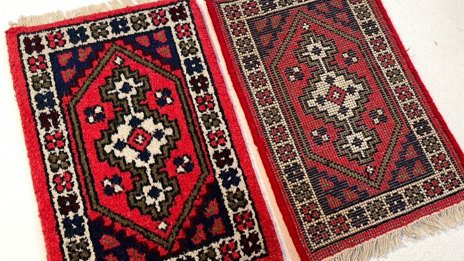 Brücke 40X60 CM Handgeknüpft Automatten Teppich Fußmatten 100% Wolle P26