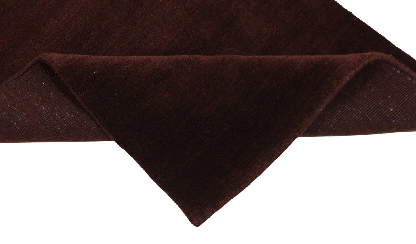 Braun Brücke 100% Wolle Läufer 75X250 cm Handgewebter Teppich Orientteppich C28