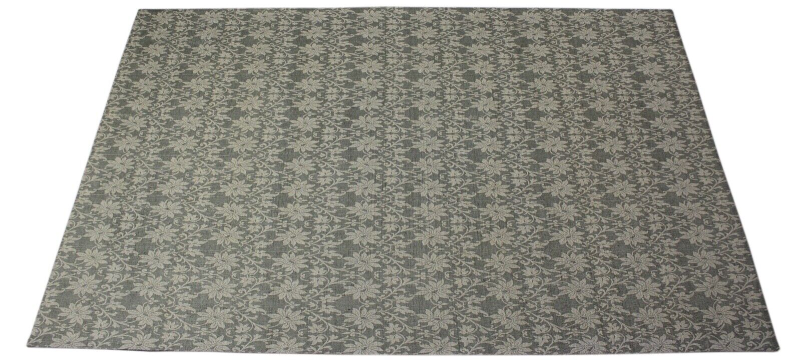 Preproga z ravnim tkanjem, bež, svetlo zlata, viskoza, bombaž, 155x240 cm, žakard, JST18 