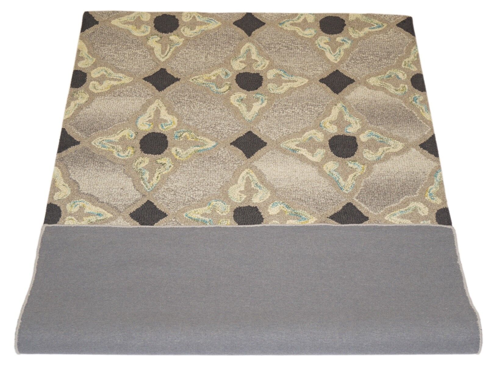 Дизайнерски килим 150x240 см, ръчно изработен ~ 100% вълна - ръчно тъфтирана бримка