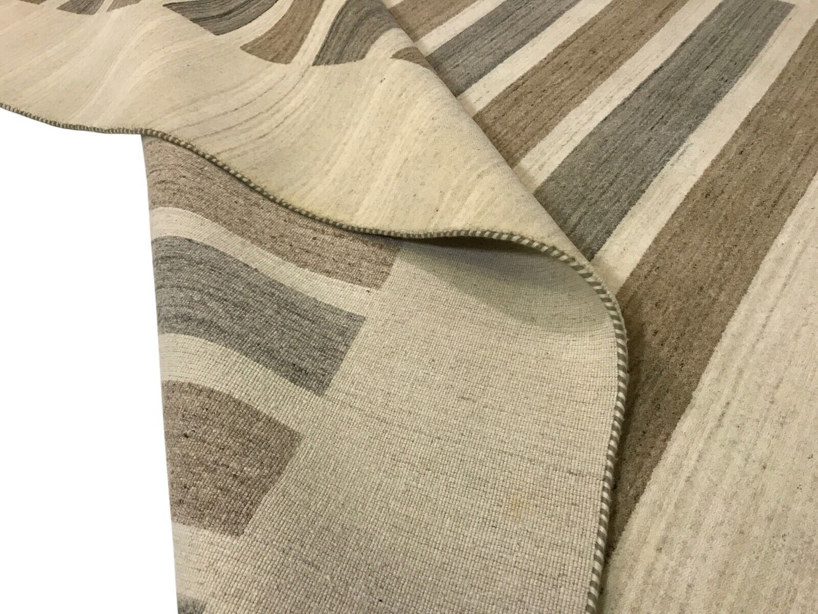 Gabbeh smėlio spalvos kilimas, 100 % vilnonis rytietiškas kilimas, Debbich loom, Lori Buff, 180 x 240 cm 