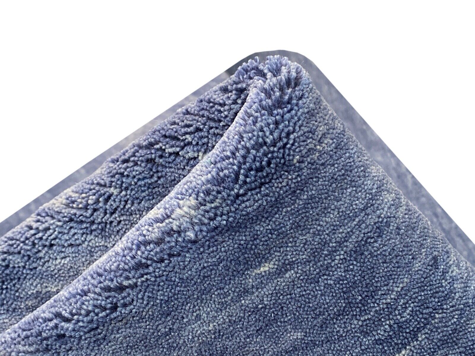 Gabbeh Teppich 170x240 cm Blau Handgewebt Teppich 100% Wolle Lori Buff Loom