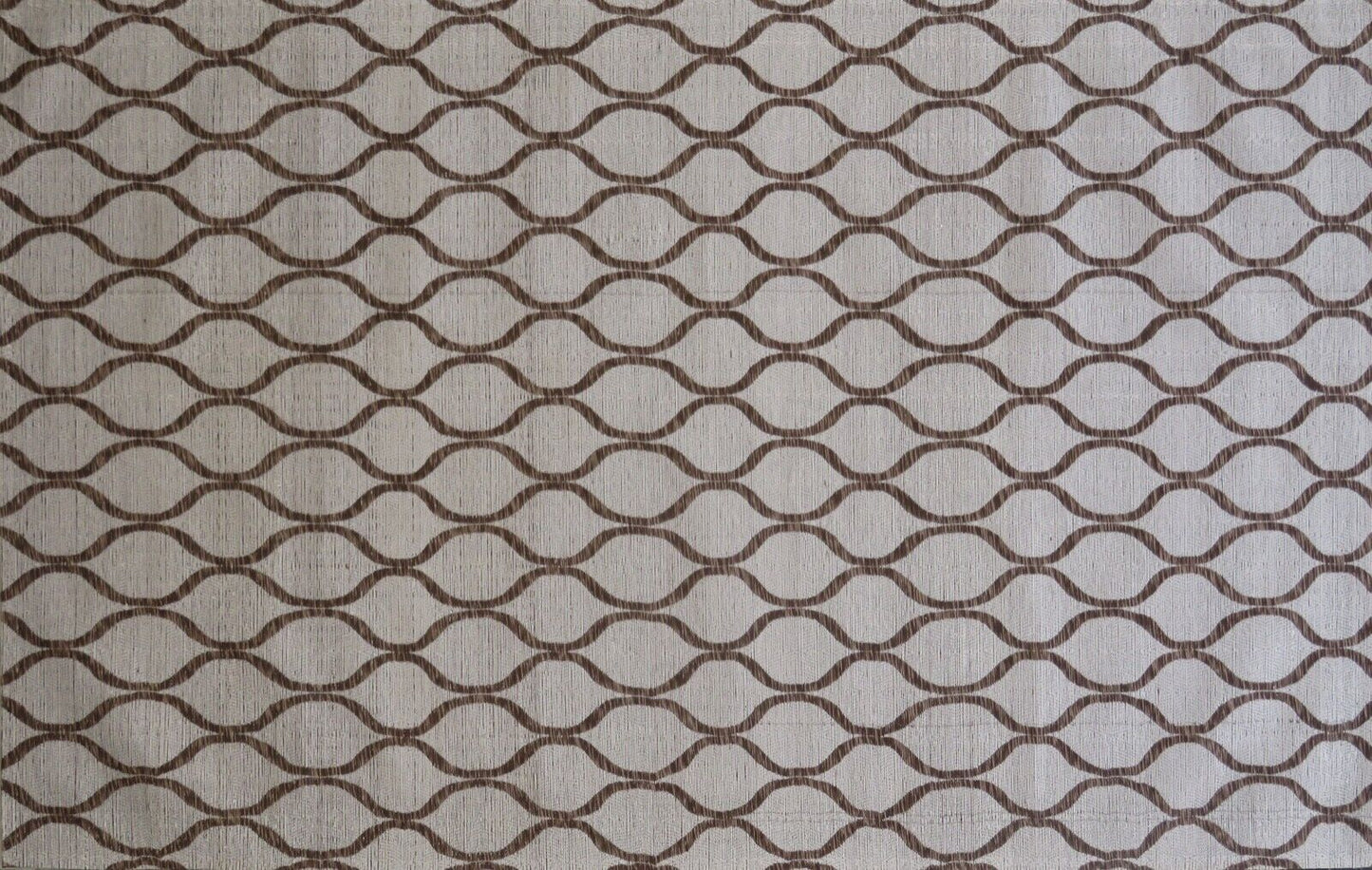 Jacquard Silber Teppich Flachgewebe Baumwolle Viskose 150x240 cm JST14