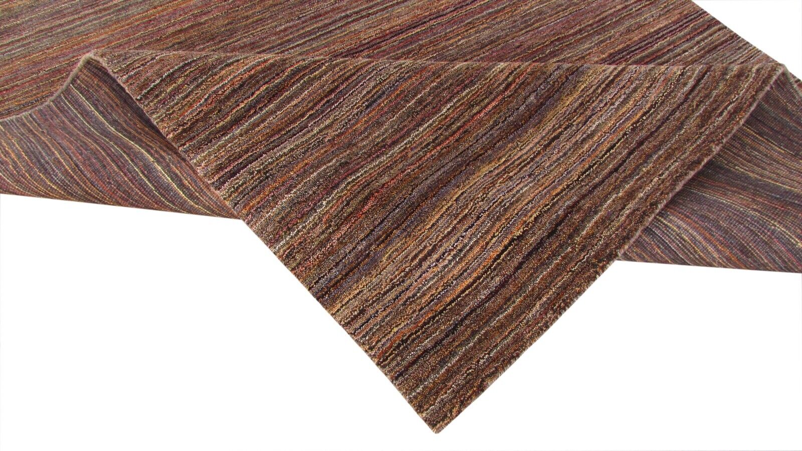 Koberec Gabbeh, hnědý, 100% vlněný, orientální, ručně vyrobený, 165x235 cm, HL174