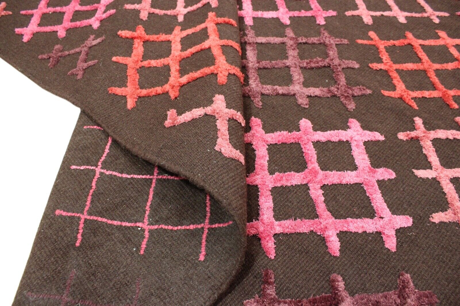 Teppich Kilim Flechtteppich Handgewebt Kelim 170X240 cm Dhurrie Hangetuftet 142