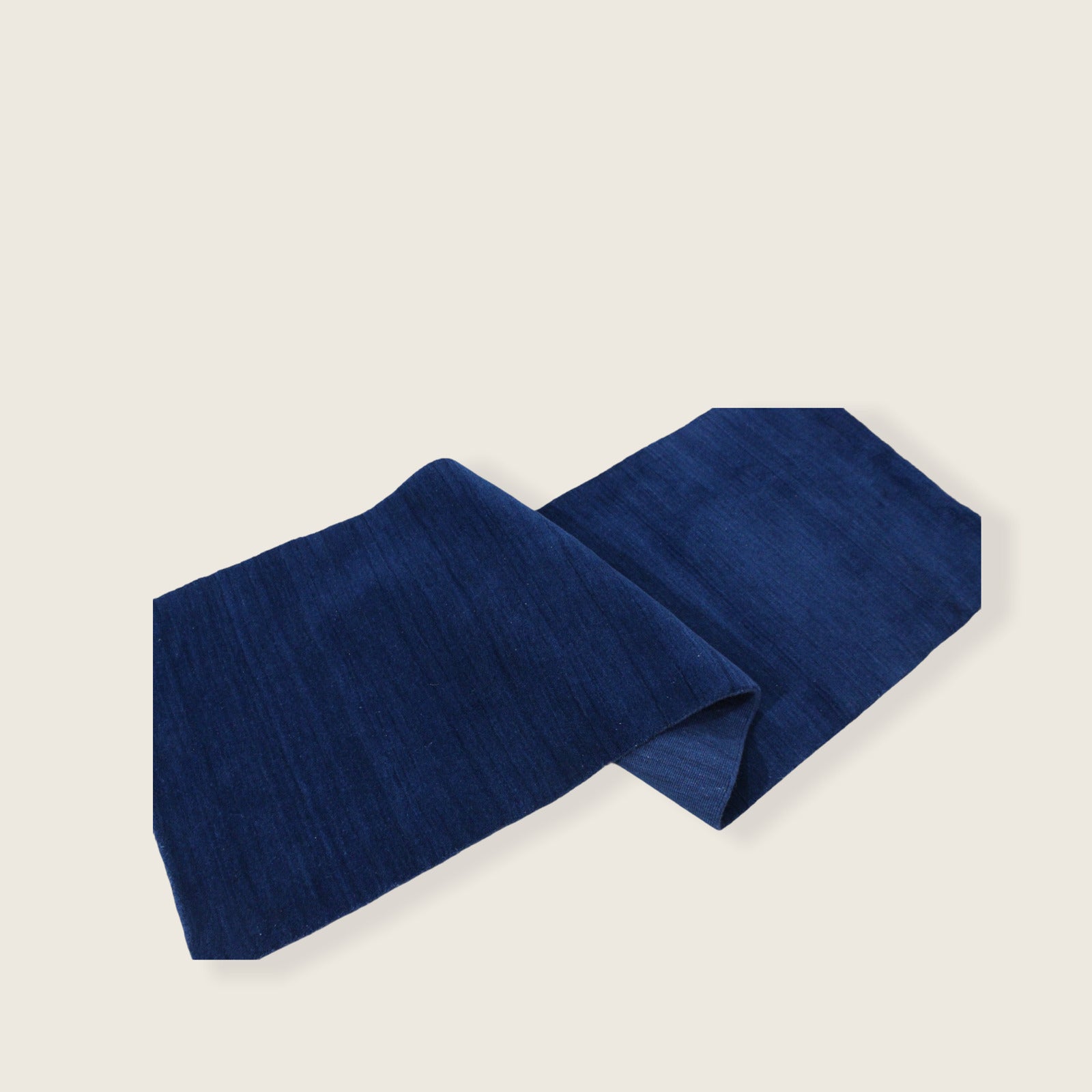 Blau Brücke 100% Wolle 75X240 cm Handgewebter Teppich Orientteppich C21