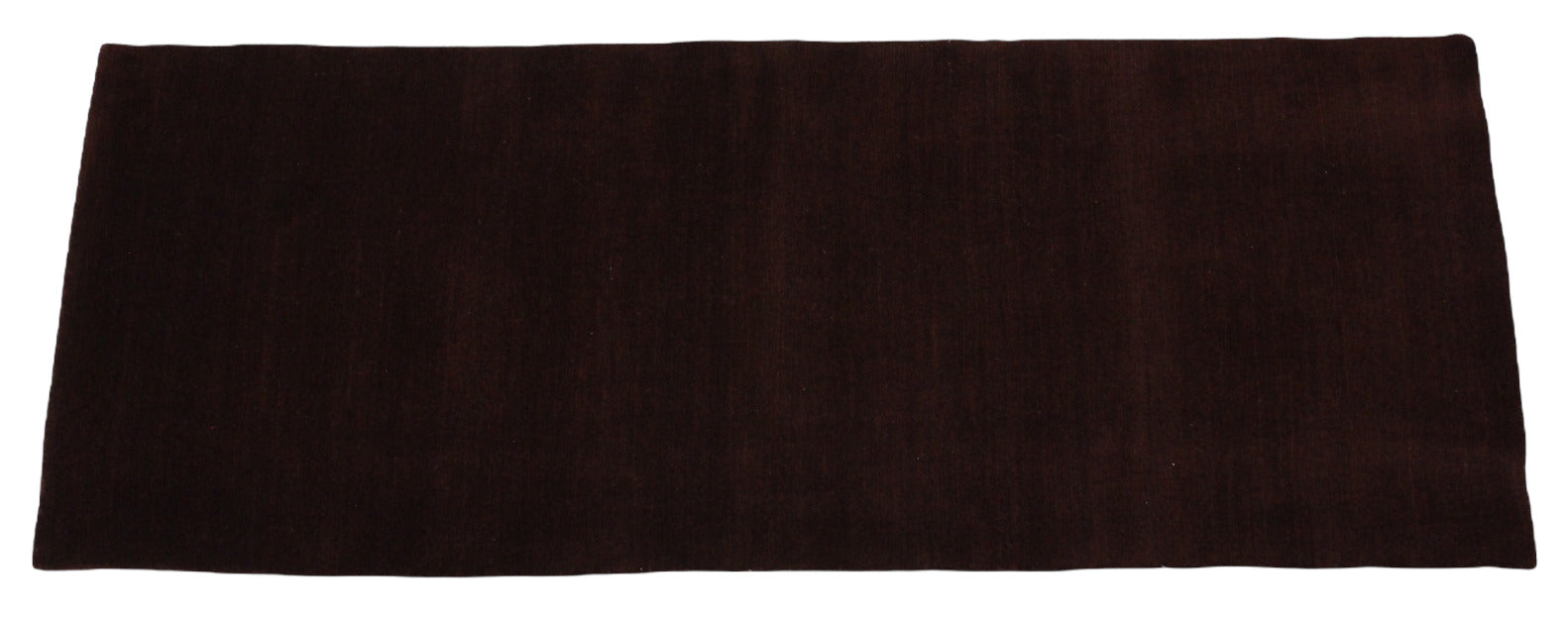 Braun Brücke 100% Wolle Läufer 75X250 cm Handgewebter Teppich Orientteppich C28