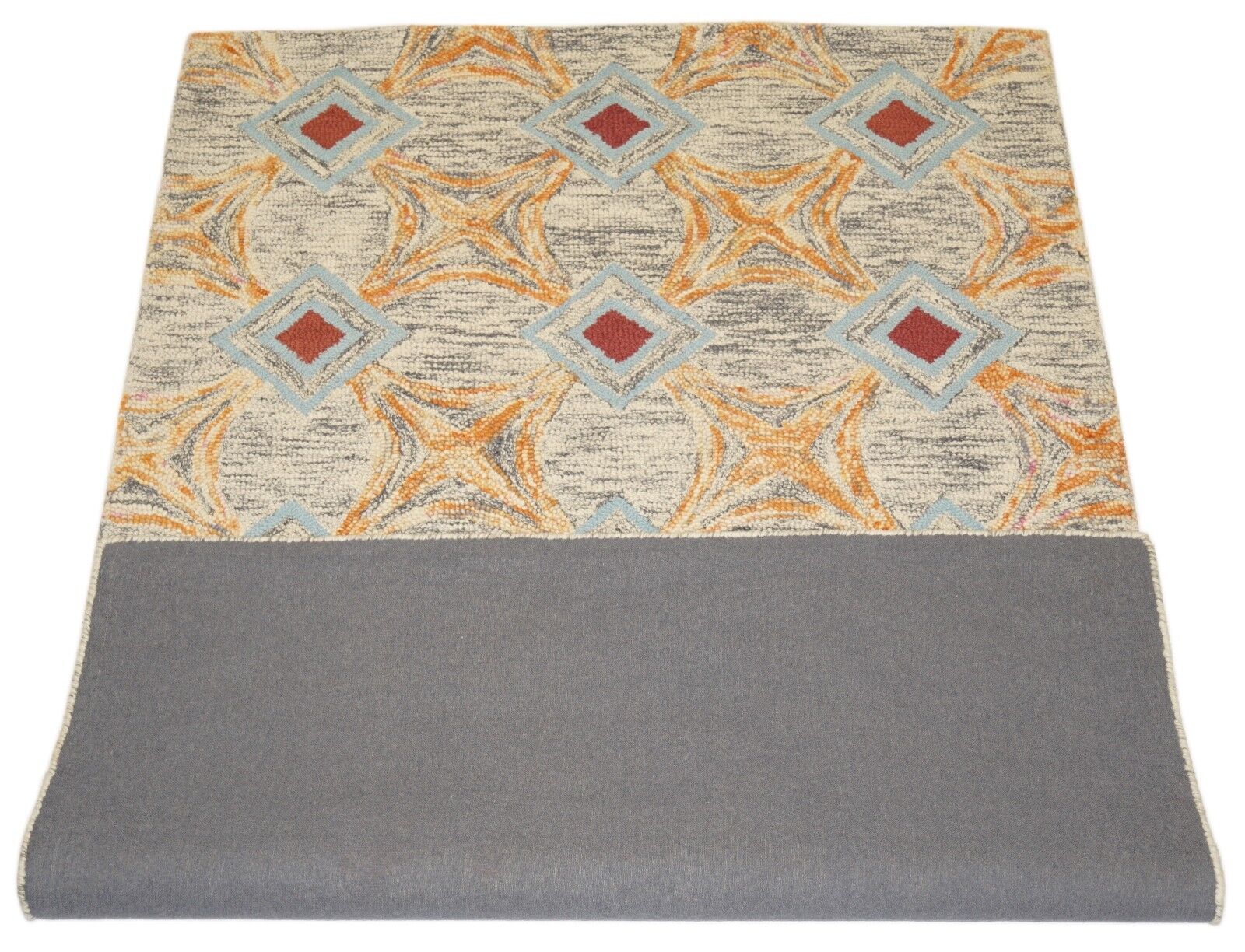 Orientteppich 100% Wolle Designer Teppich Handarbeit Handgetuftet 150X240 CM