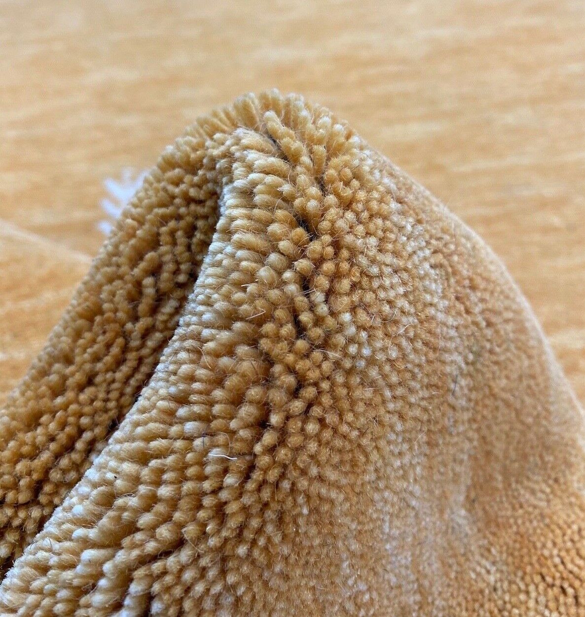 Gold Gabbeh Teppich 100% Wolle Grün Beige Rot Blau 177x235 cm Handgewebt WR90