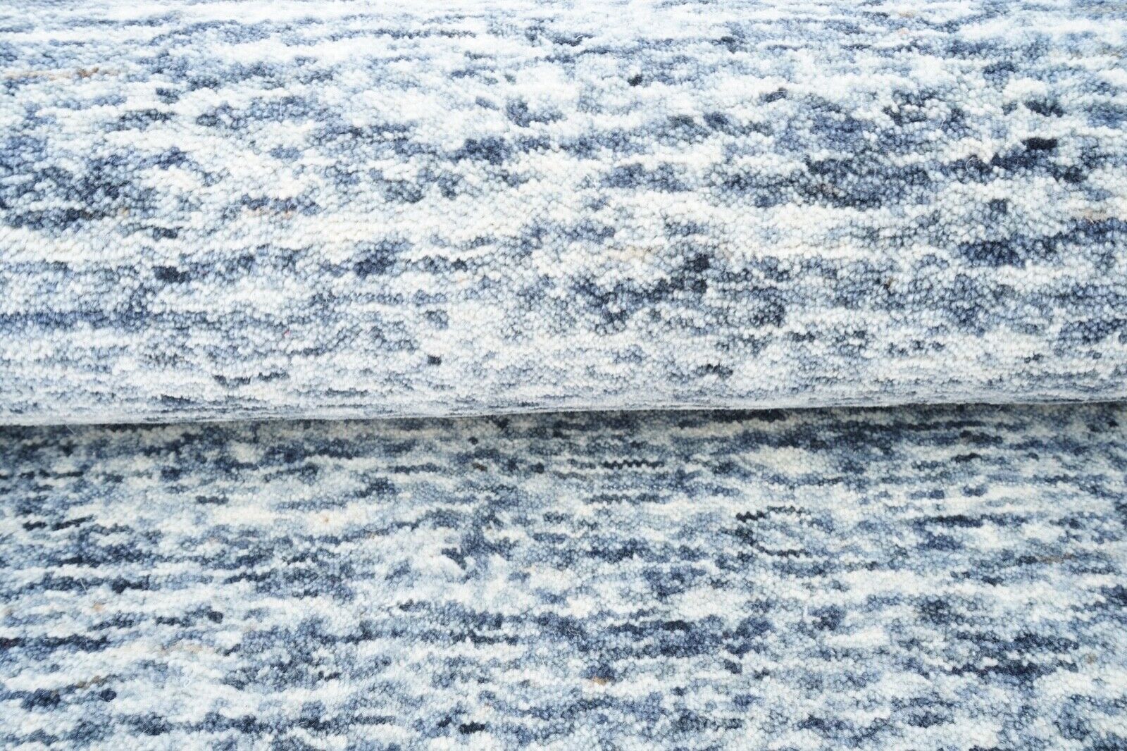 Teppich Beige Grau 100% Wolle 160X230 cm Orientteppich Handgetuftet HT259