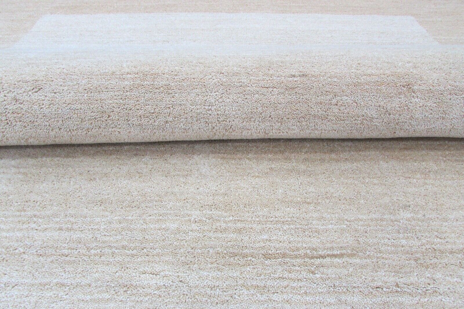 Wolle Teppich  Beige 160X230 cm Handarbeit 100% Wolle  Handgetuftet T849